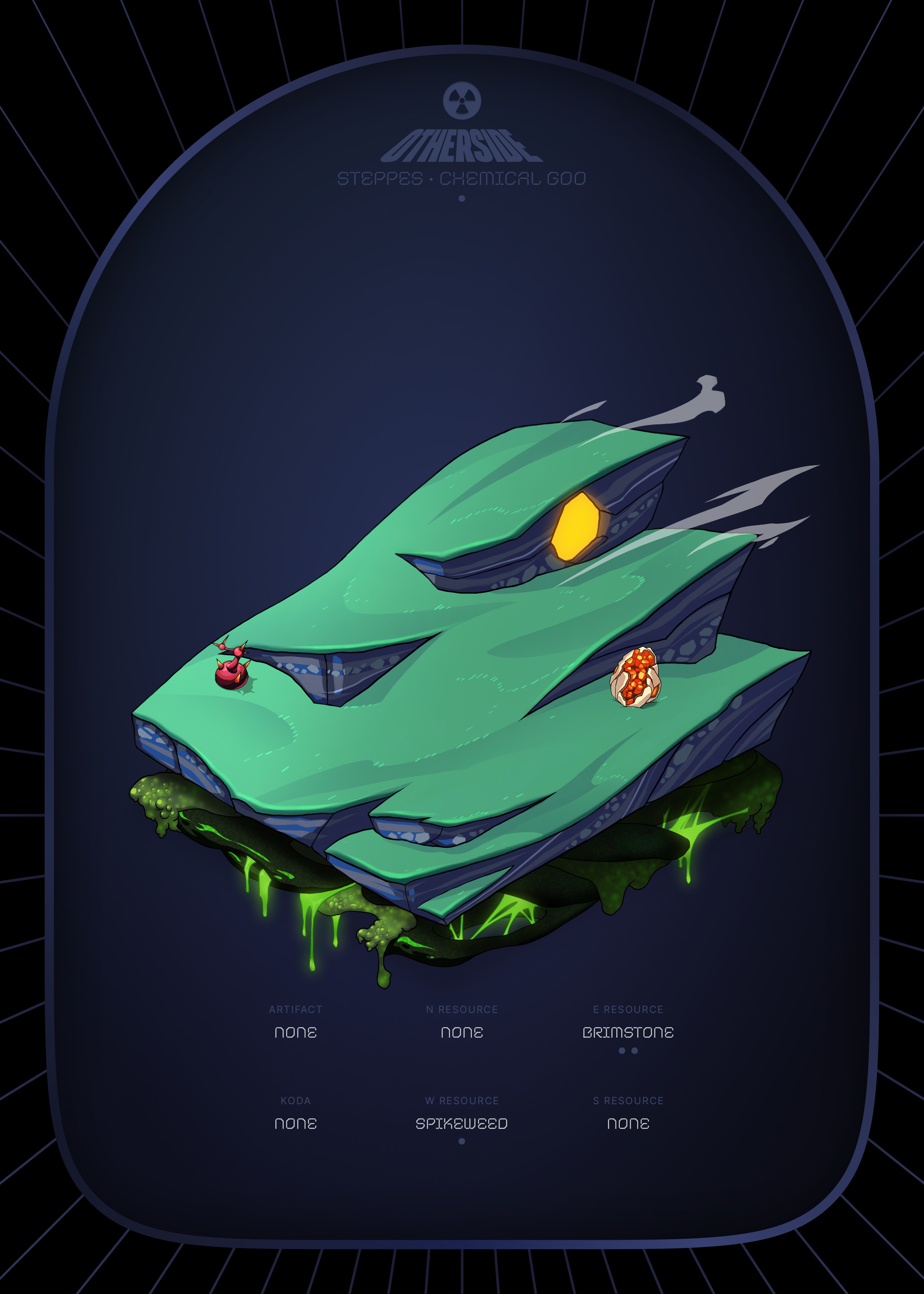 Otherdeed #11007 — Steppes
