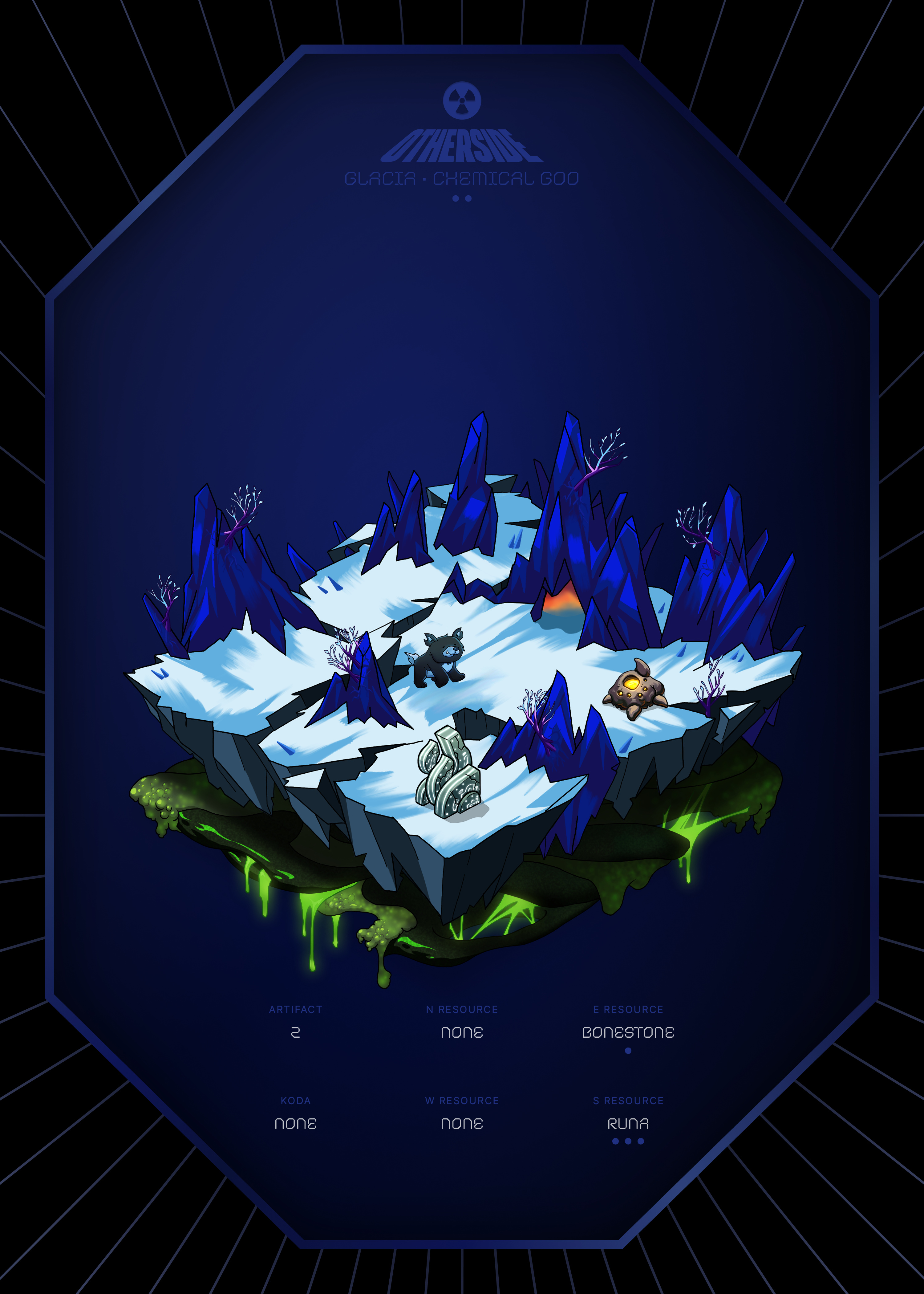 Otherdeed #14518 — Glacia