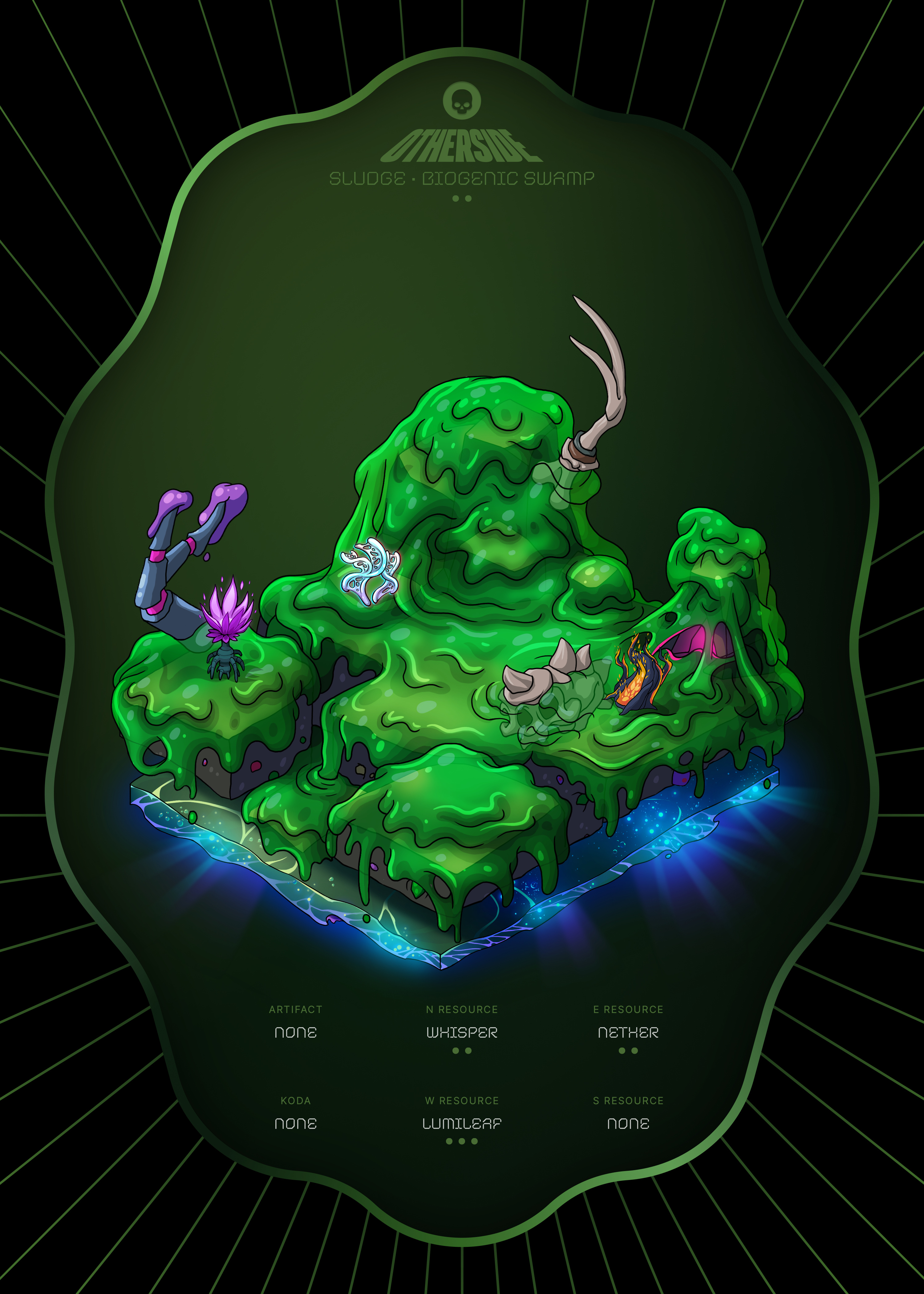 Otherdeed #4869 — Sludge