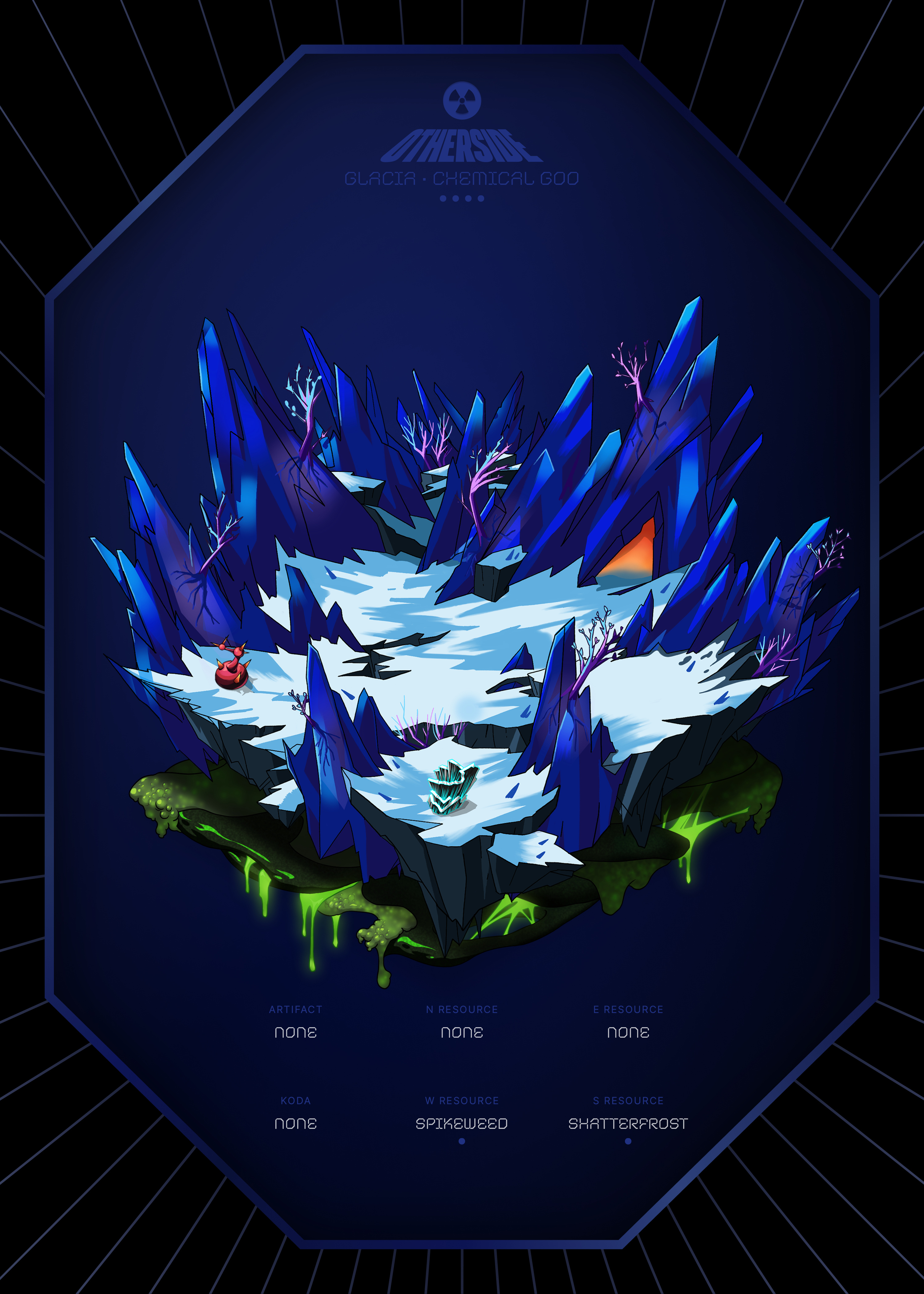 Otherdeed #20592 — Glacia