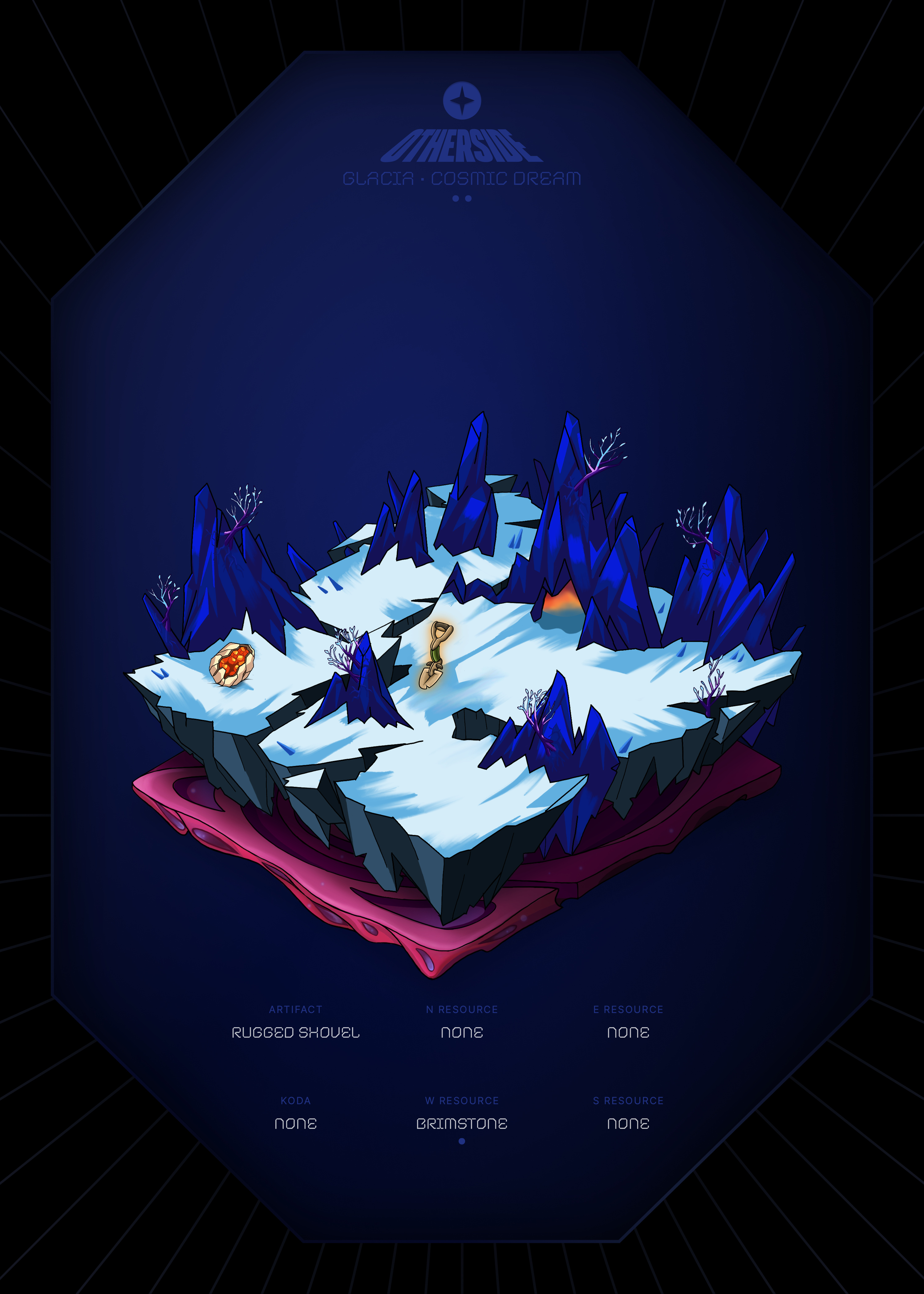 Otherdeed #37143 — Glacia
