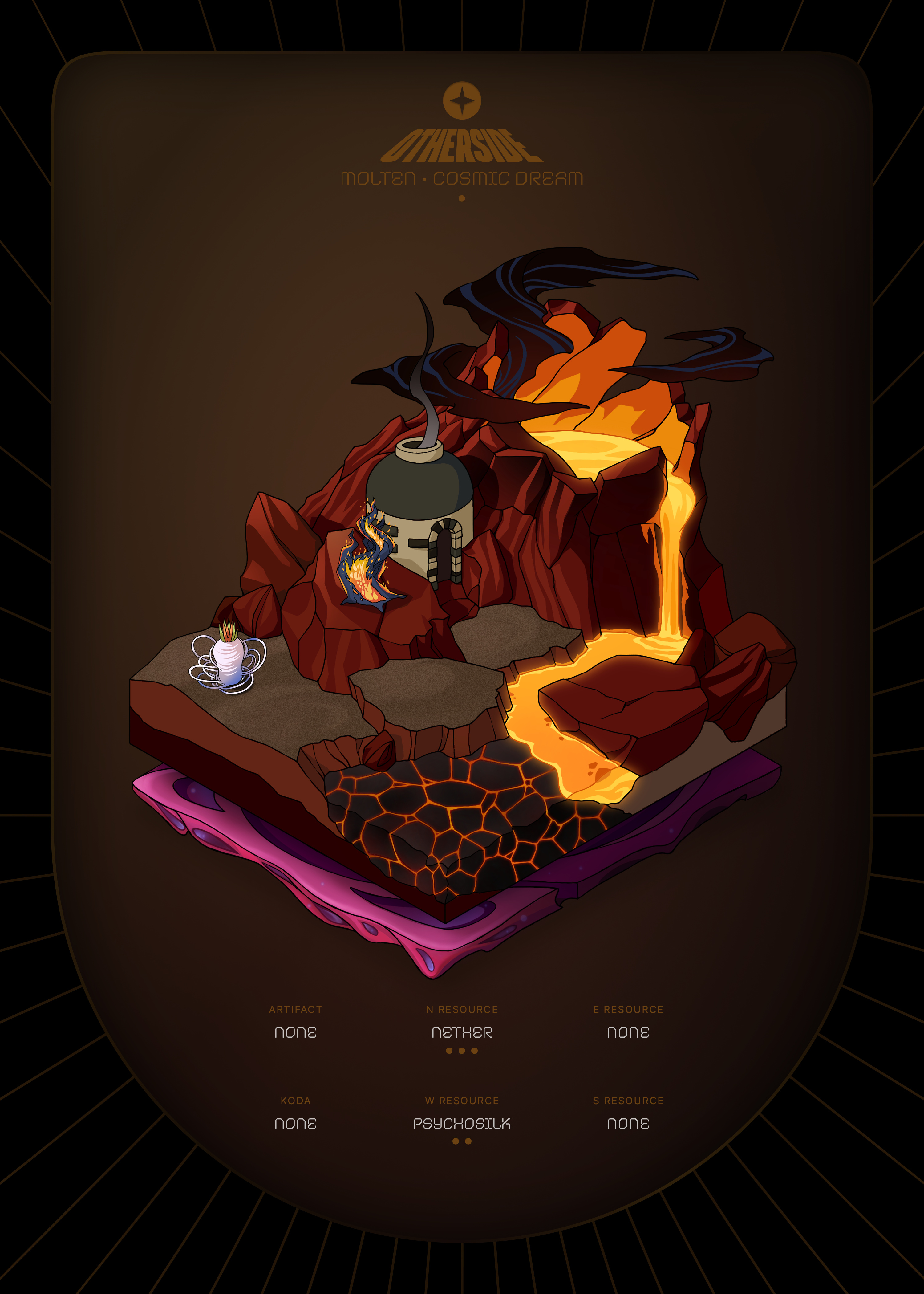 Otherdeed #89514 — Molten