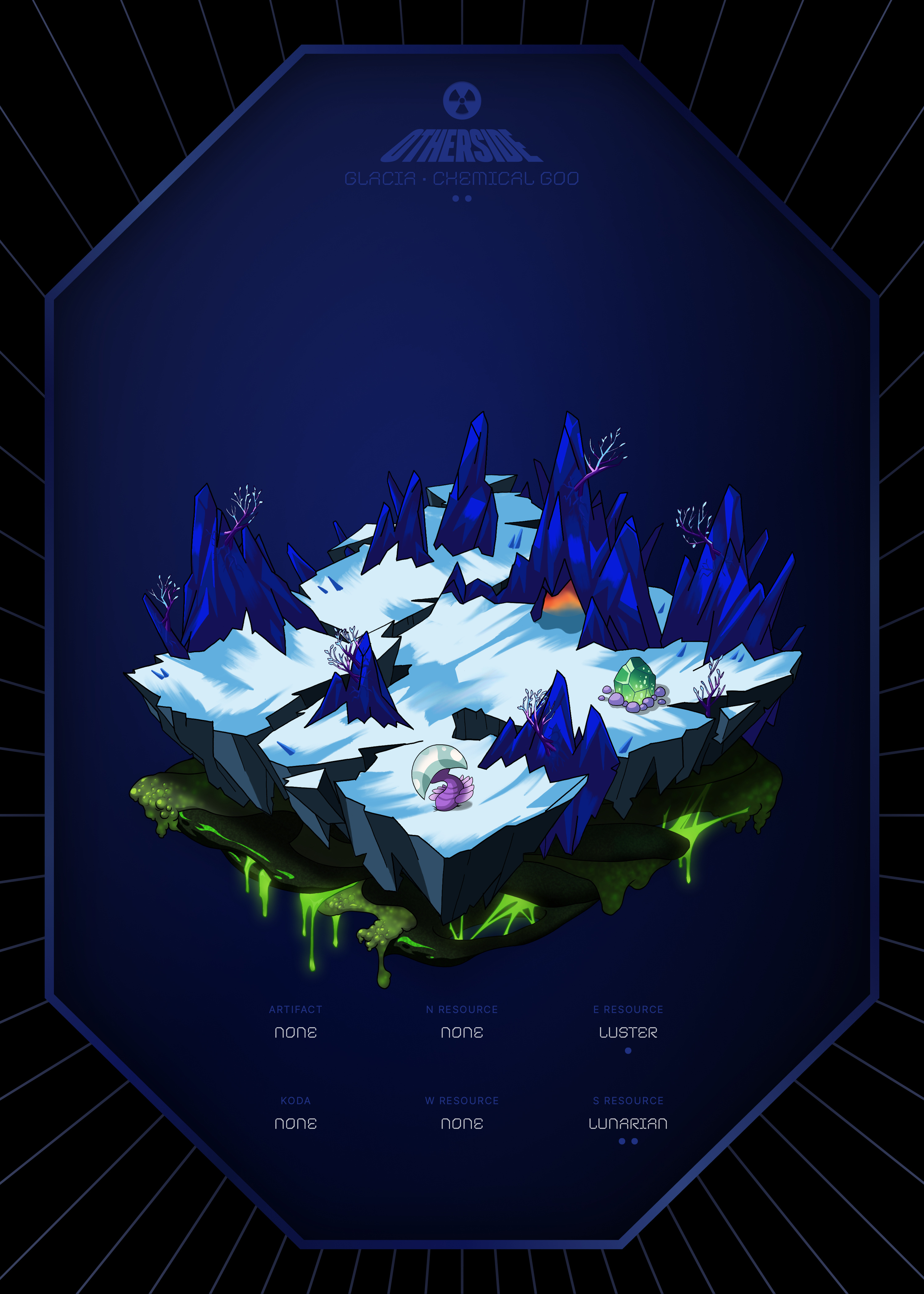 Otherdeed #18289 — Glacia
