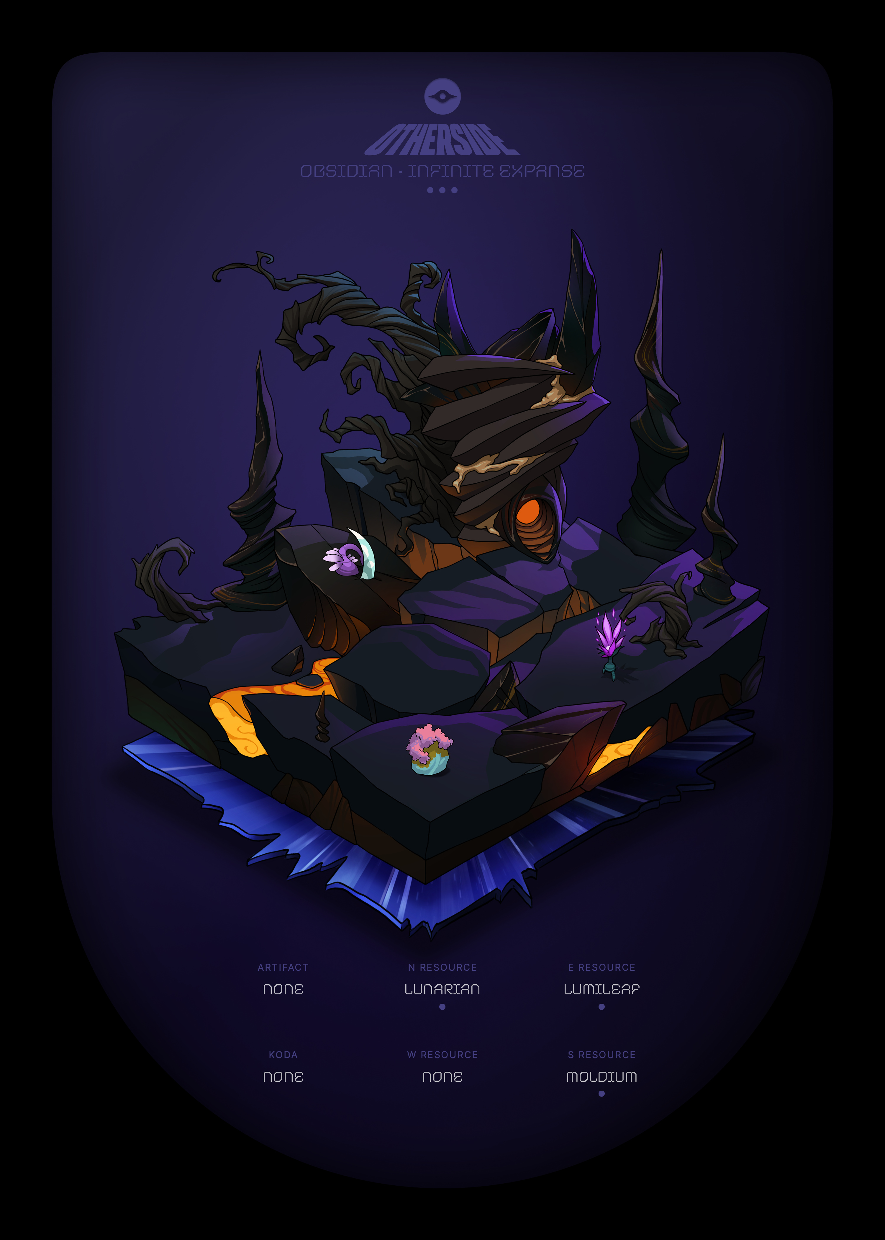 Otherdeed #51617 — Obsidian