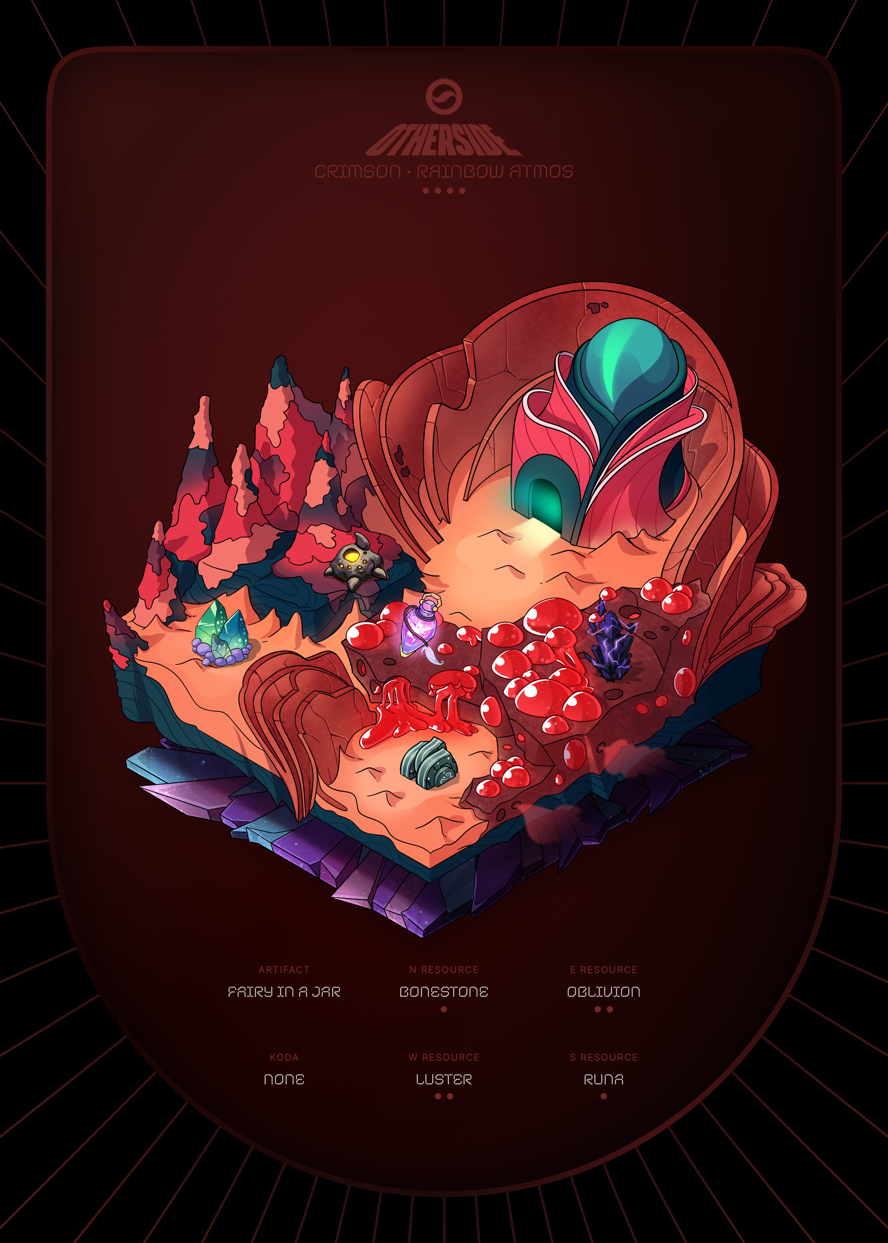 Otherdeed #72565 — Crimson