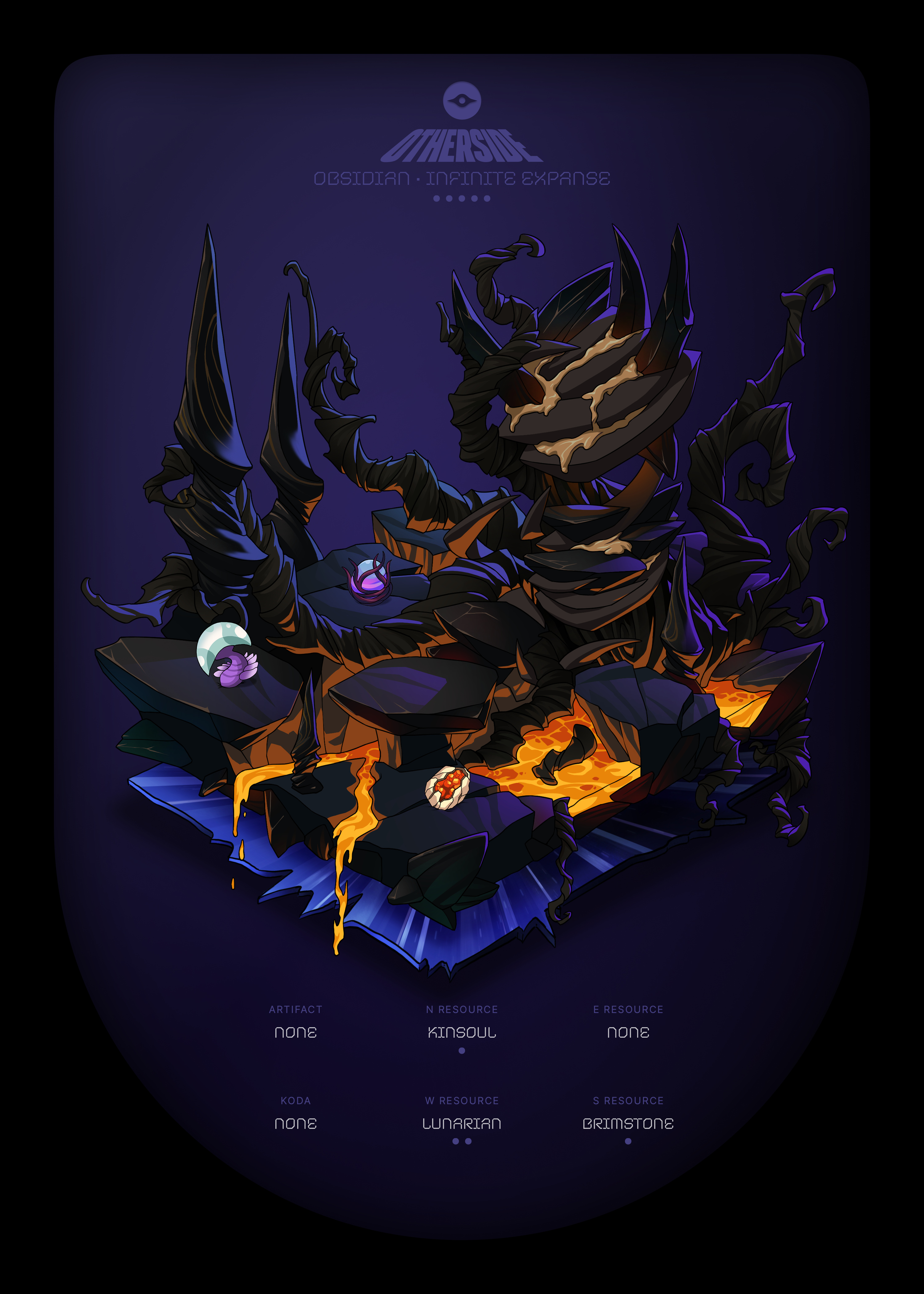 Otherdeed #45331 — Obsidian