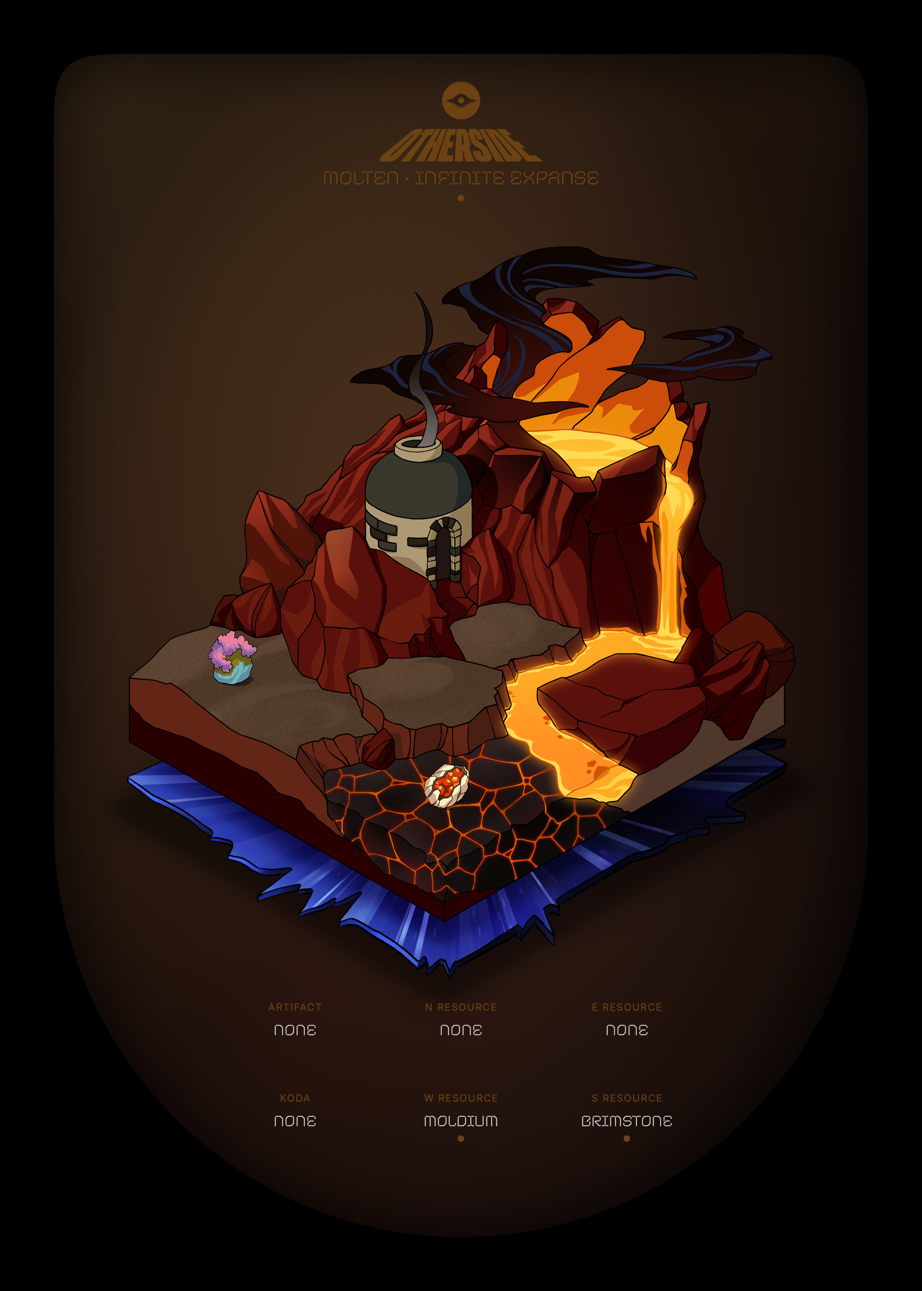 Otherdeed #61308 — Molten