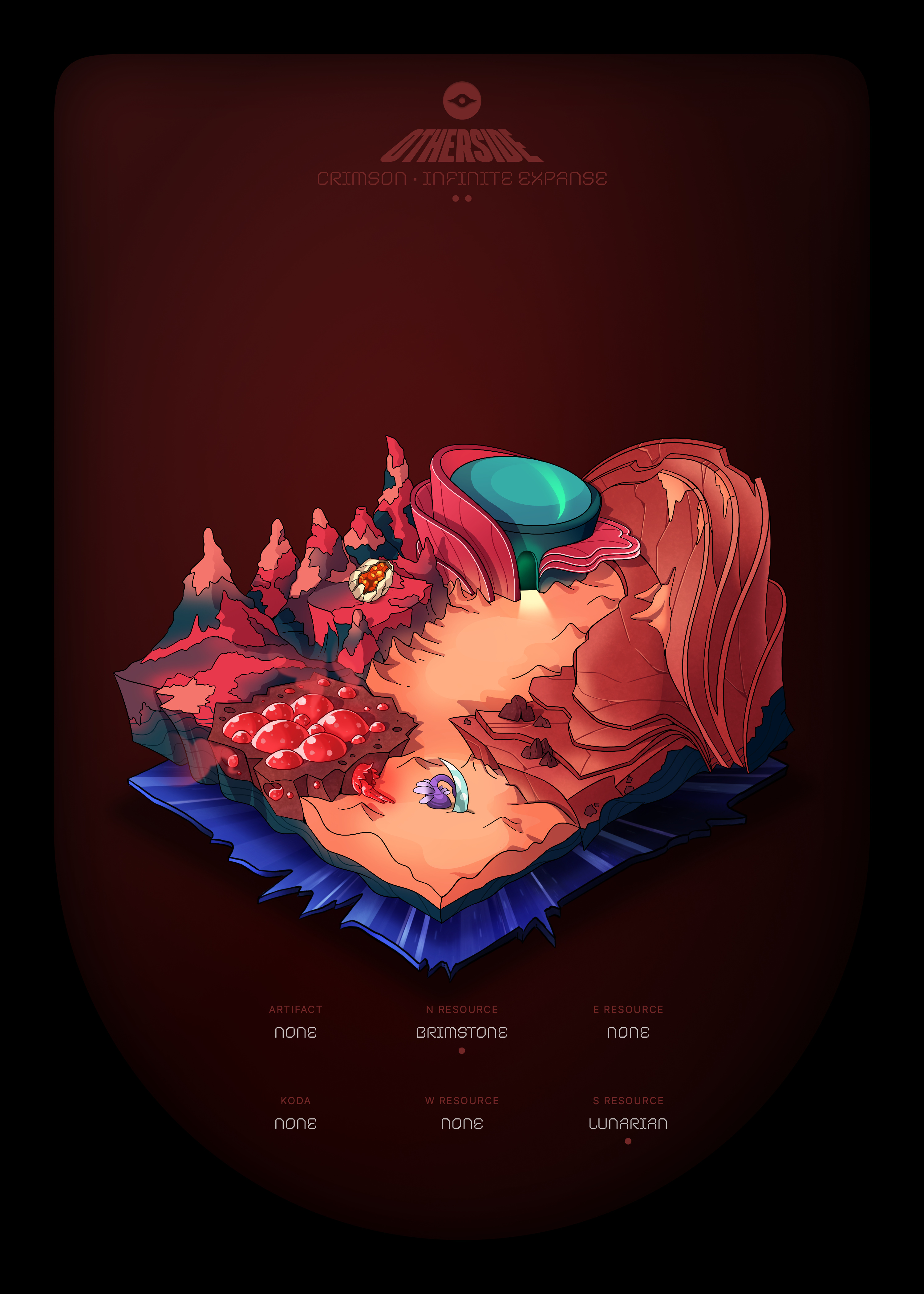 Otherdeed #64755 — Crimson