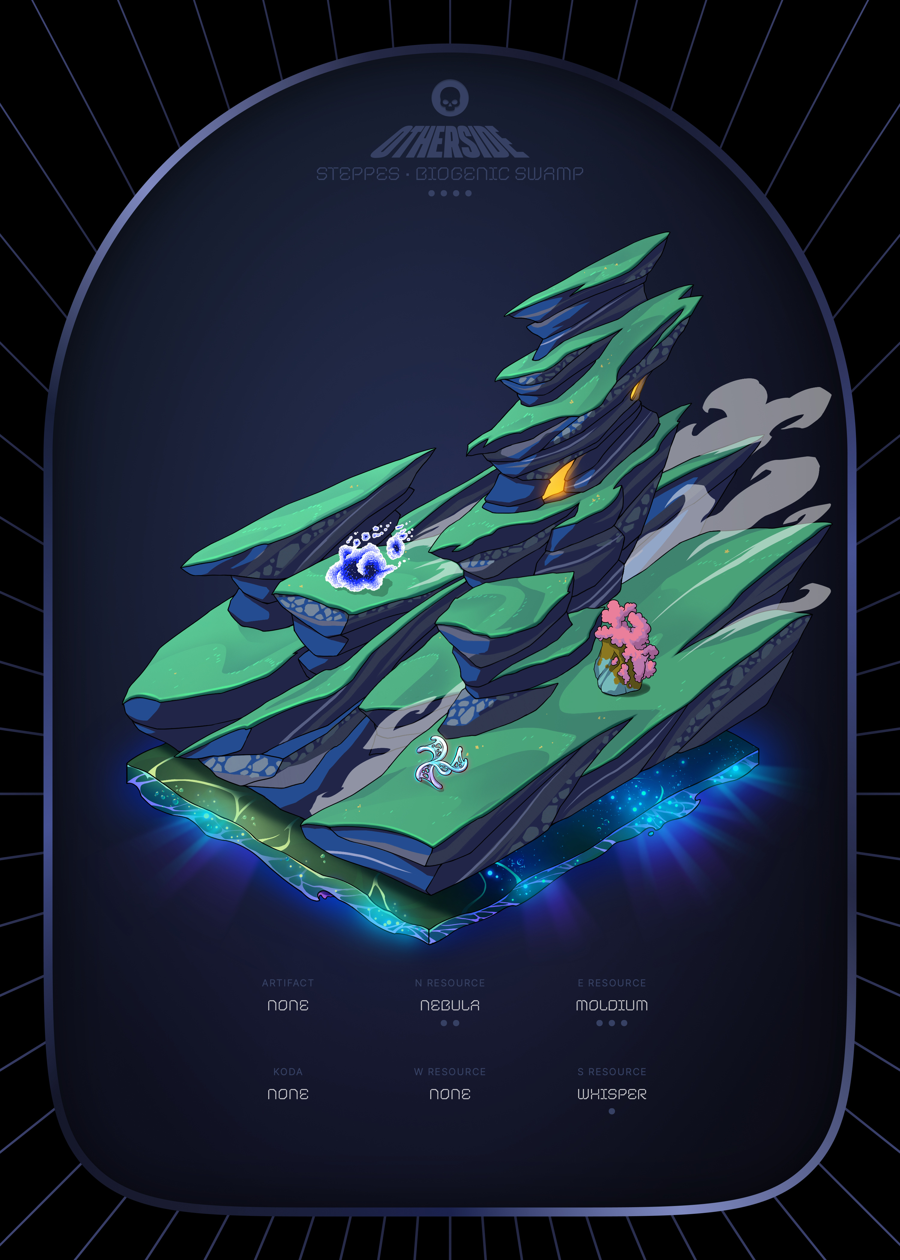 Otherdeed #5342 — Steppes