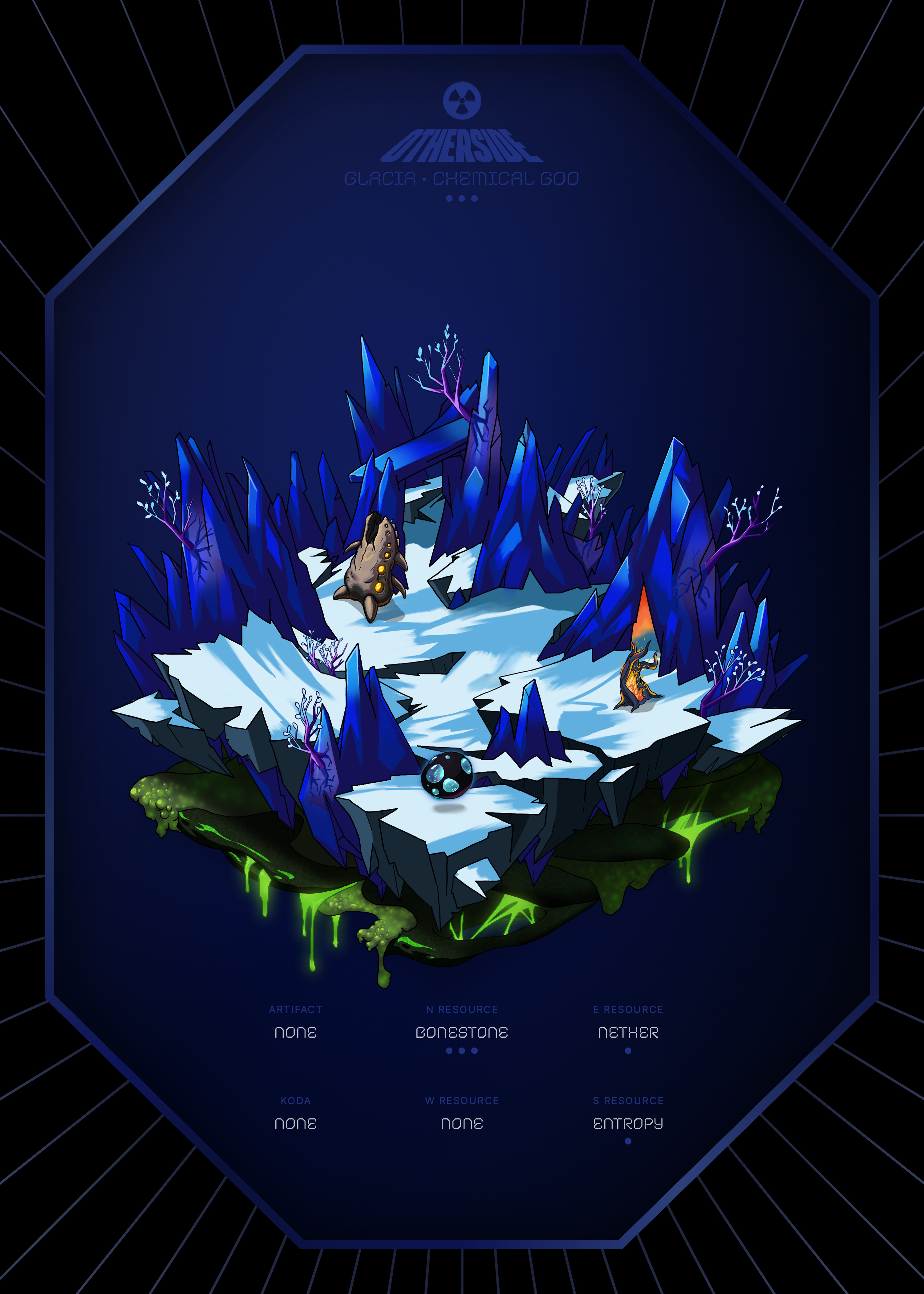 Otherdeed #20408 — Glacia