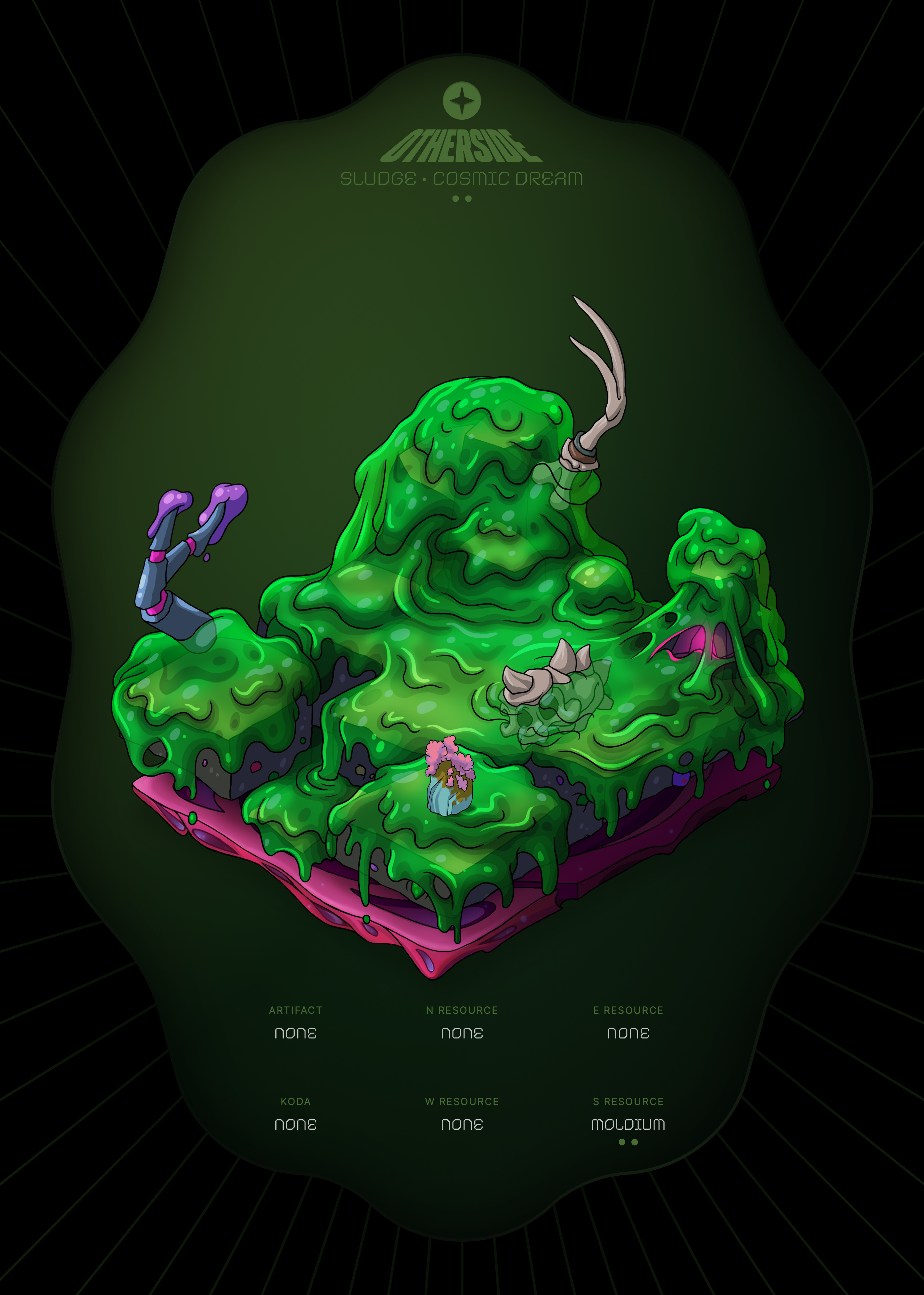 Otherdeed #95651 — Sludge