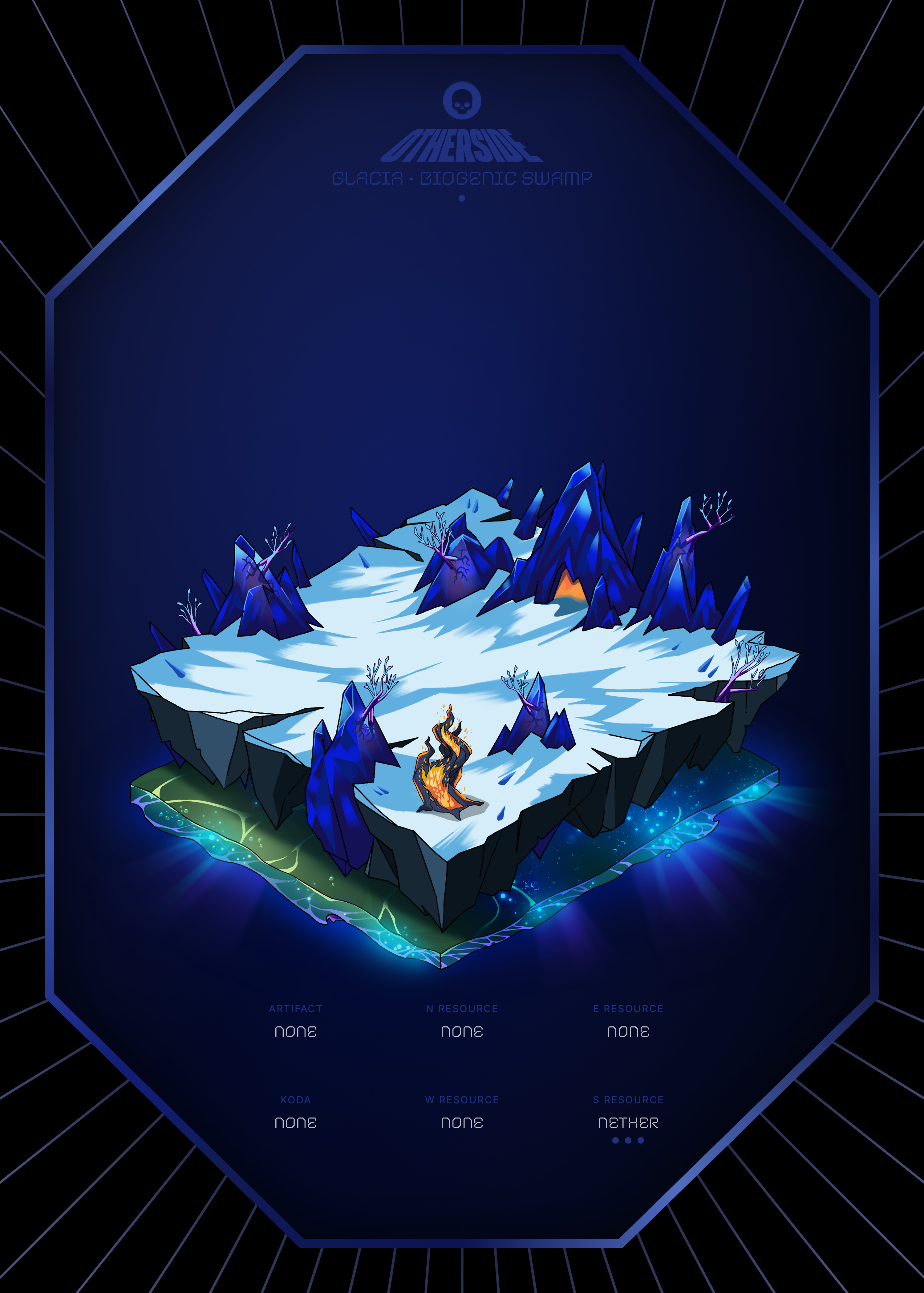 Otherdeed #7065 — Glacia