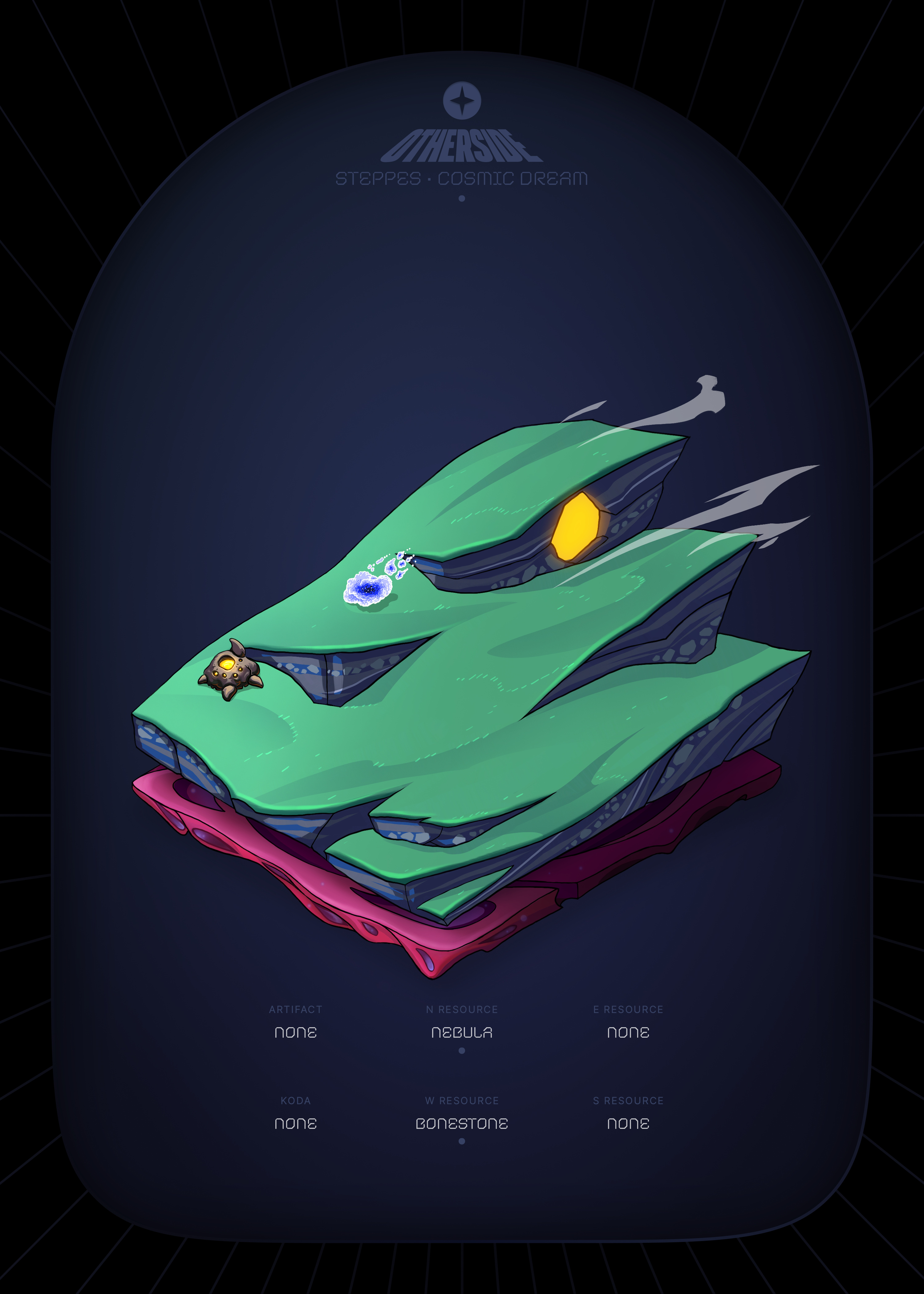 Otherdeed #95214 — Steppes