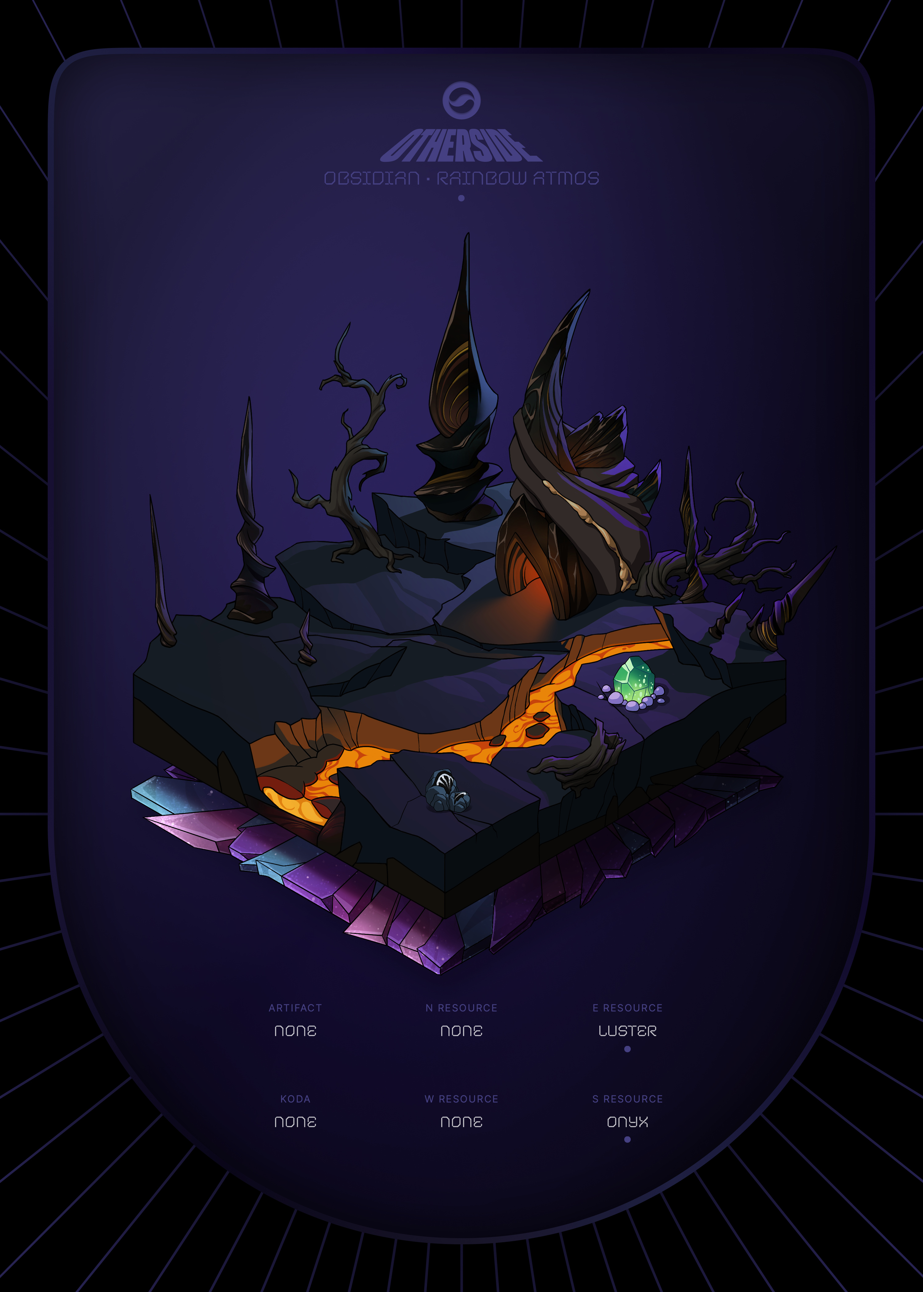 Otherdeed #84181 — Obsidian