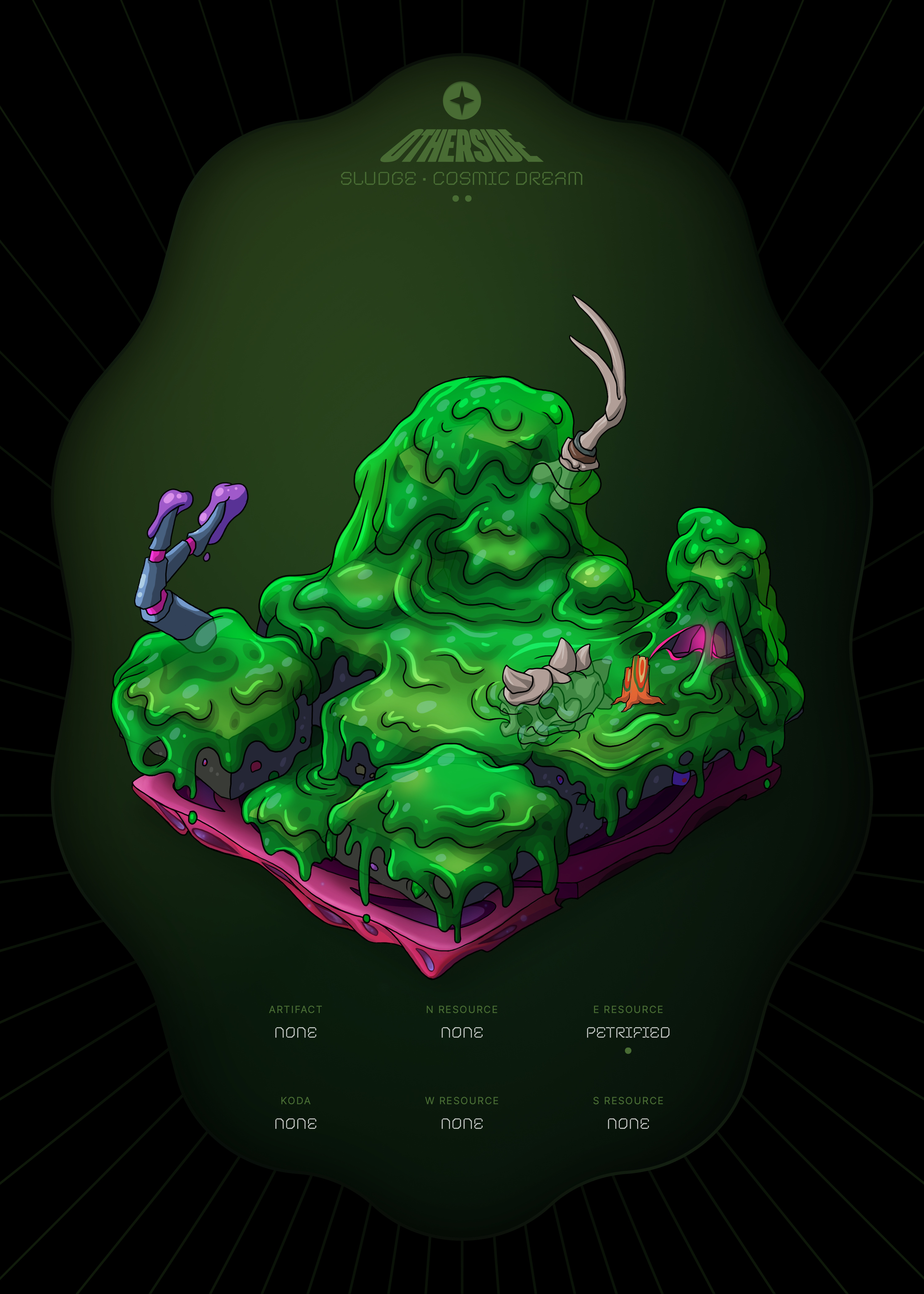 Otherdeed #34814 — Sludge