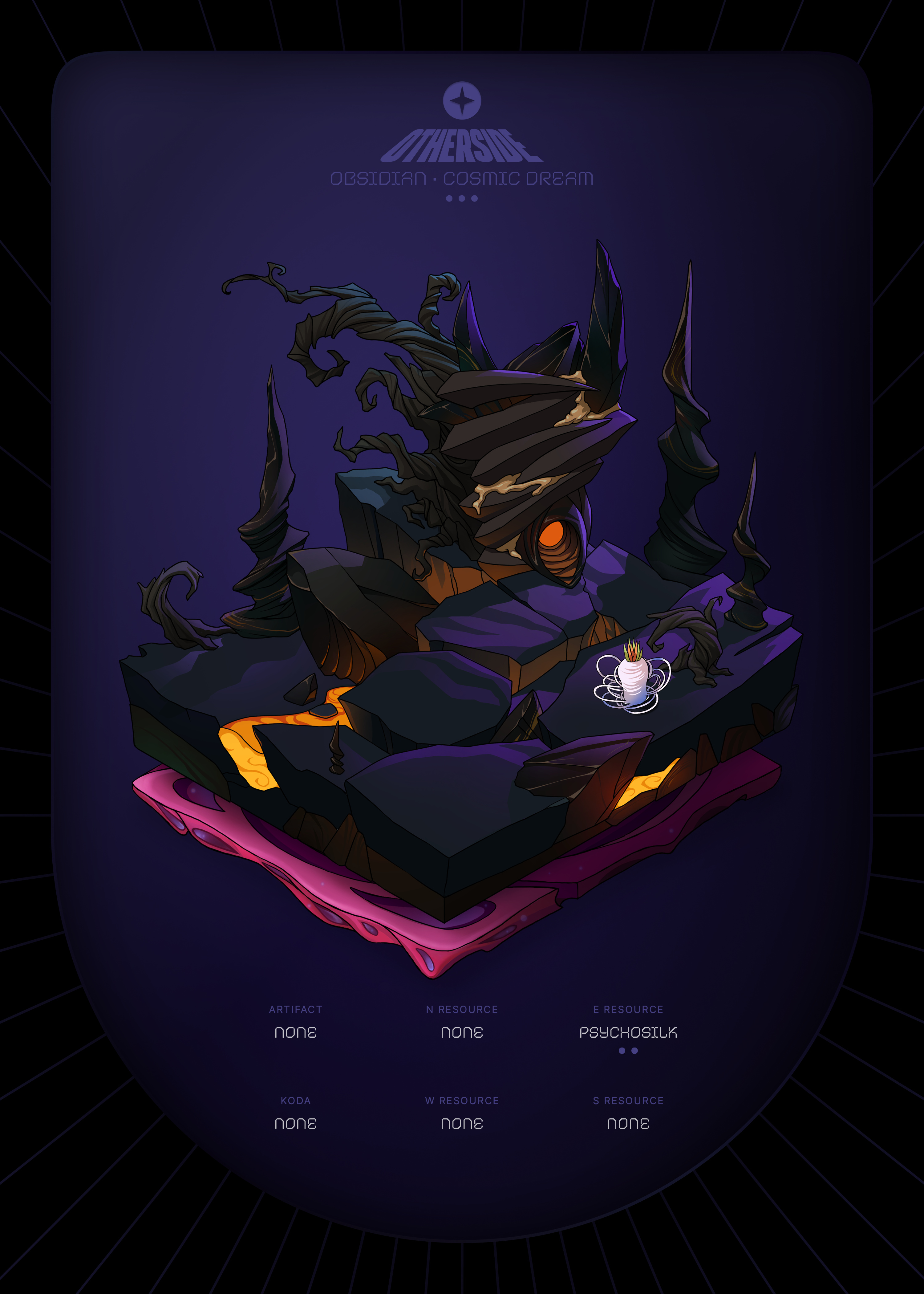 Otherdeed #36019 — Obsidian