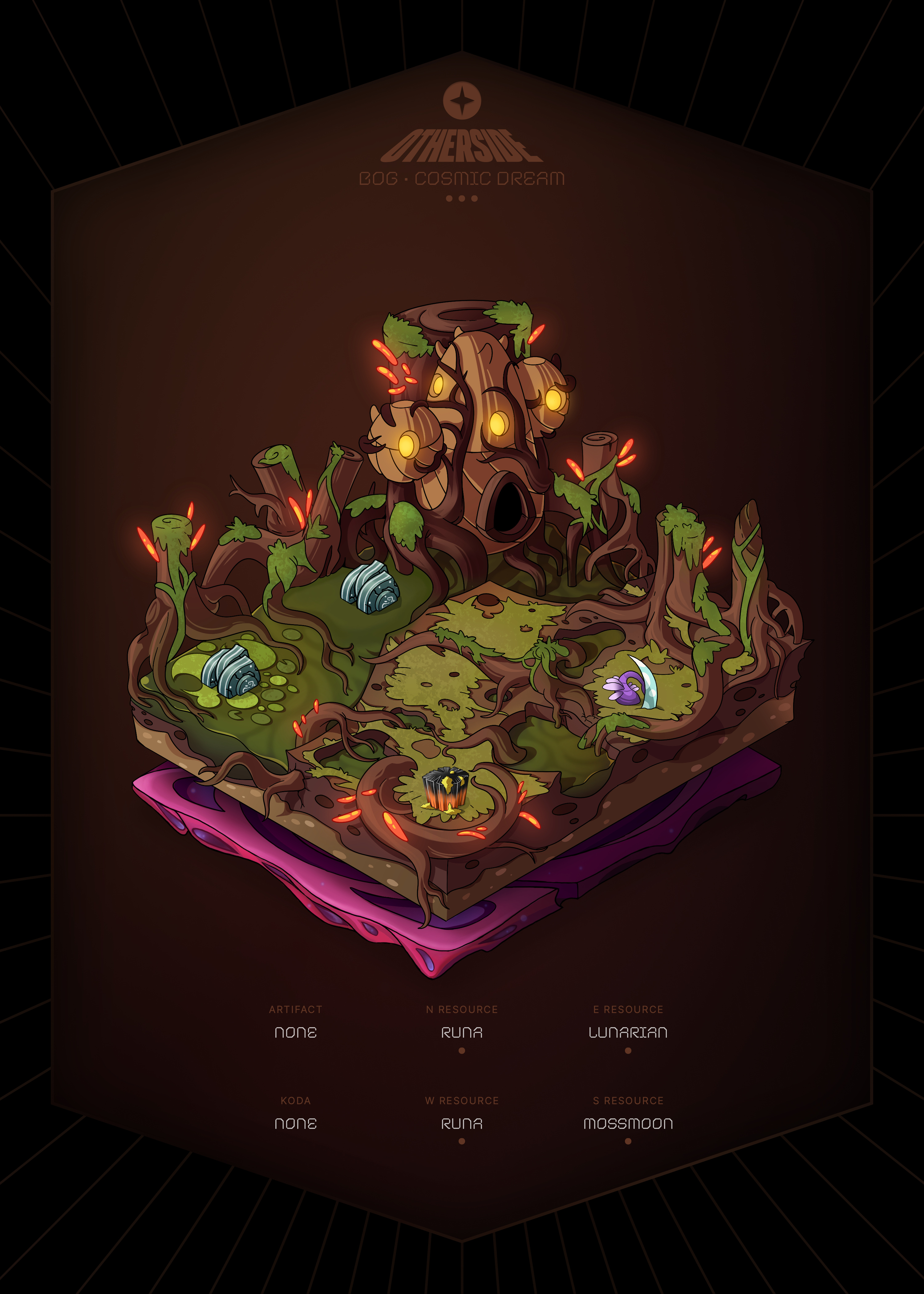 Otherdeed #32206 — Bog