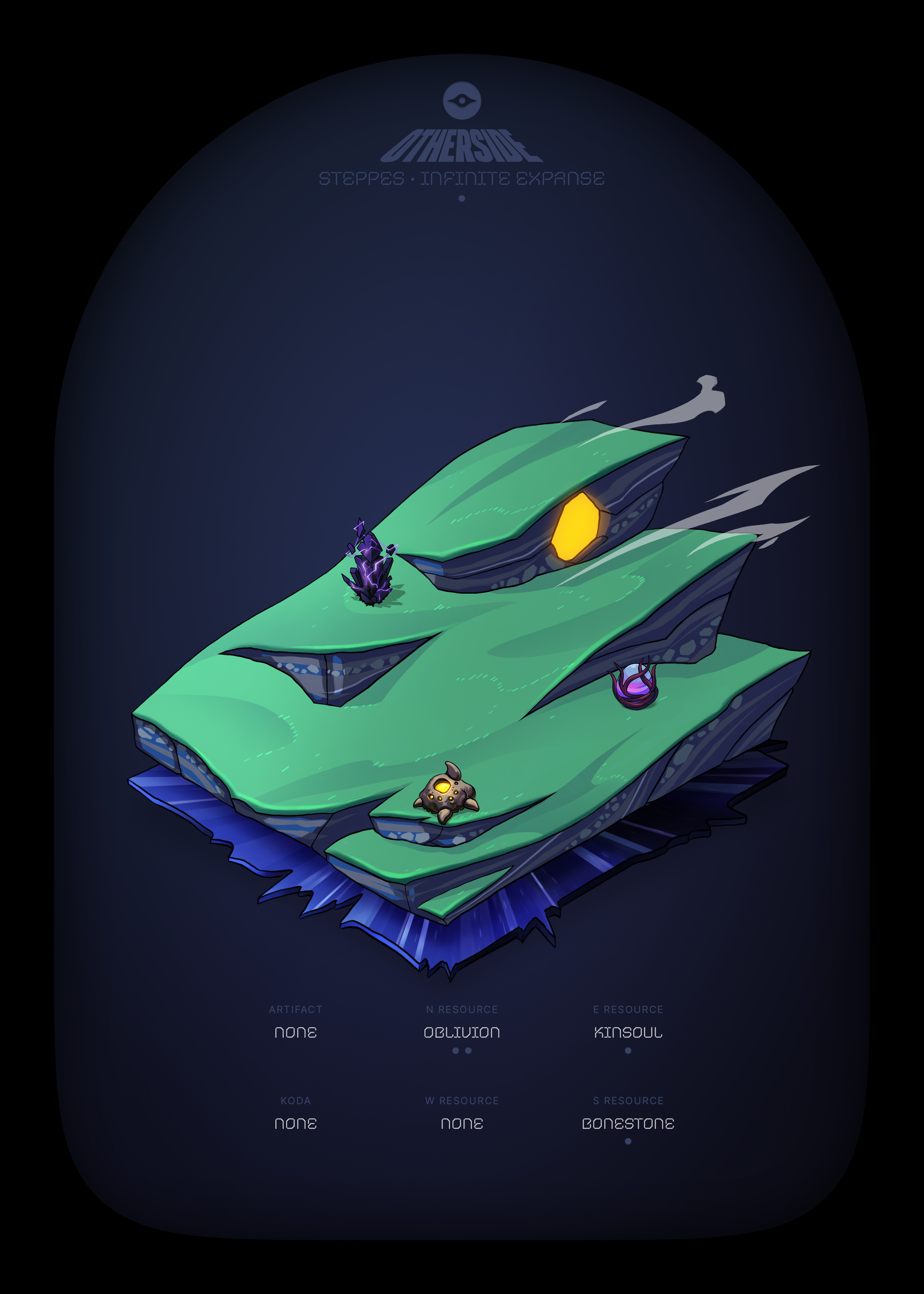 Otherdeed #55540 — Steppes