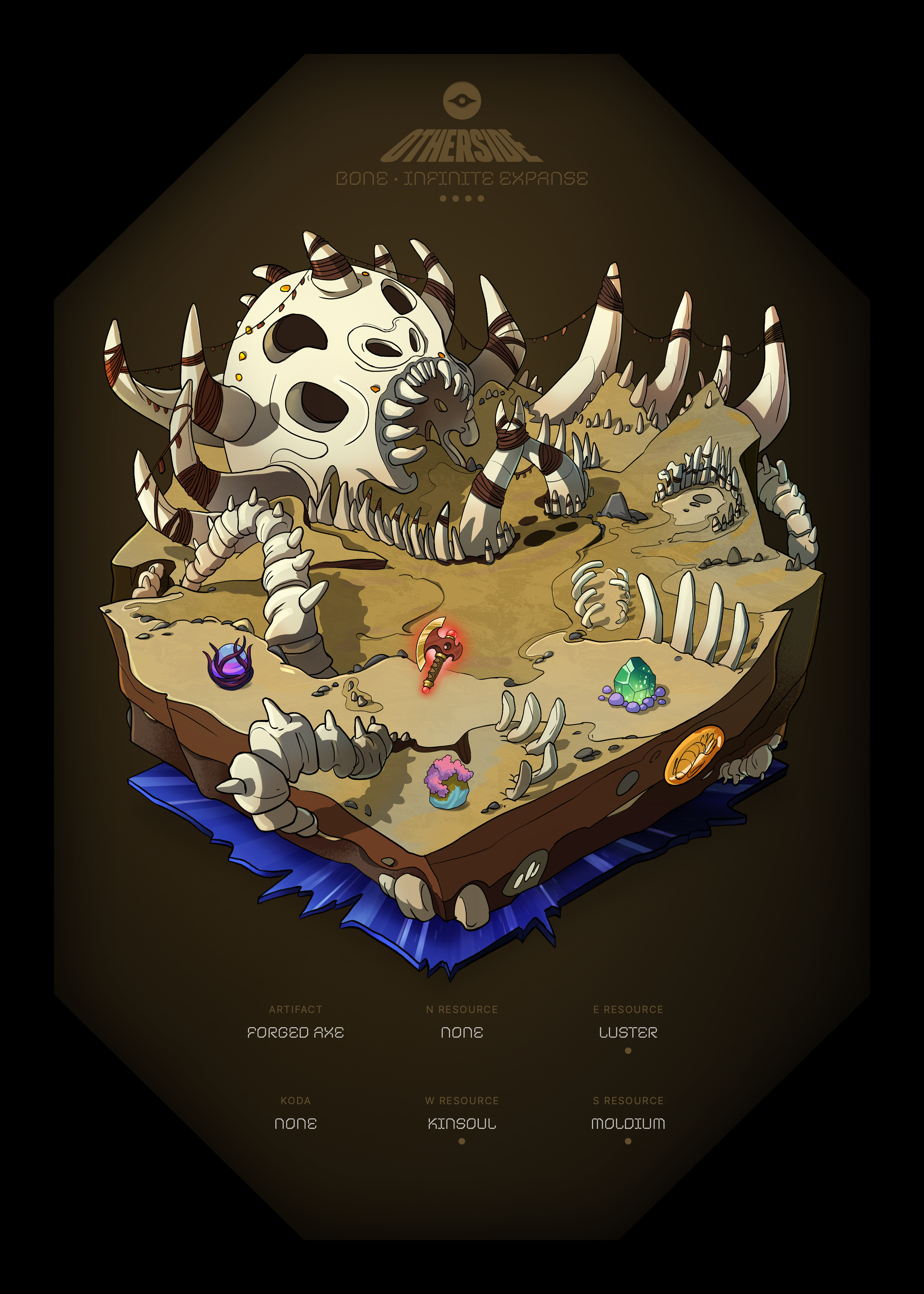 Otherdeed #61107 — Bone