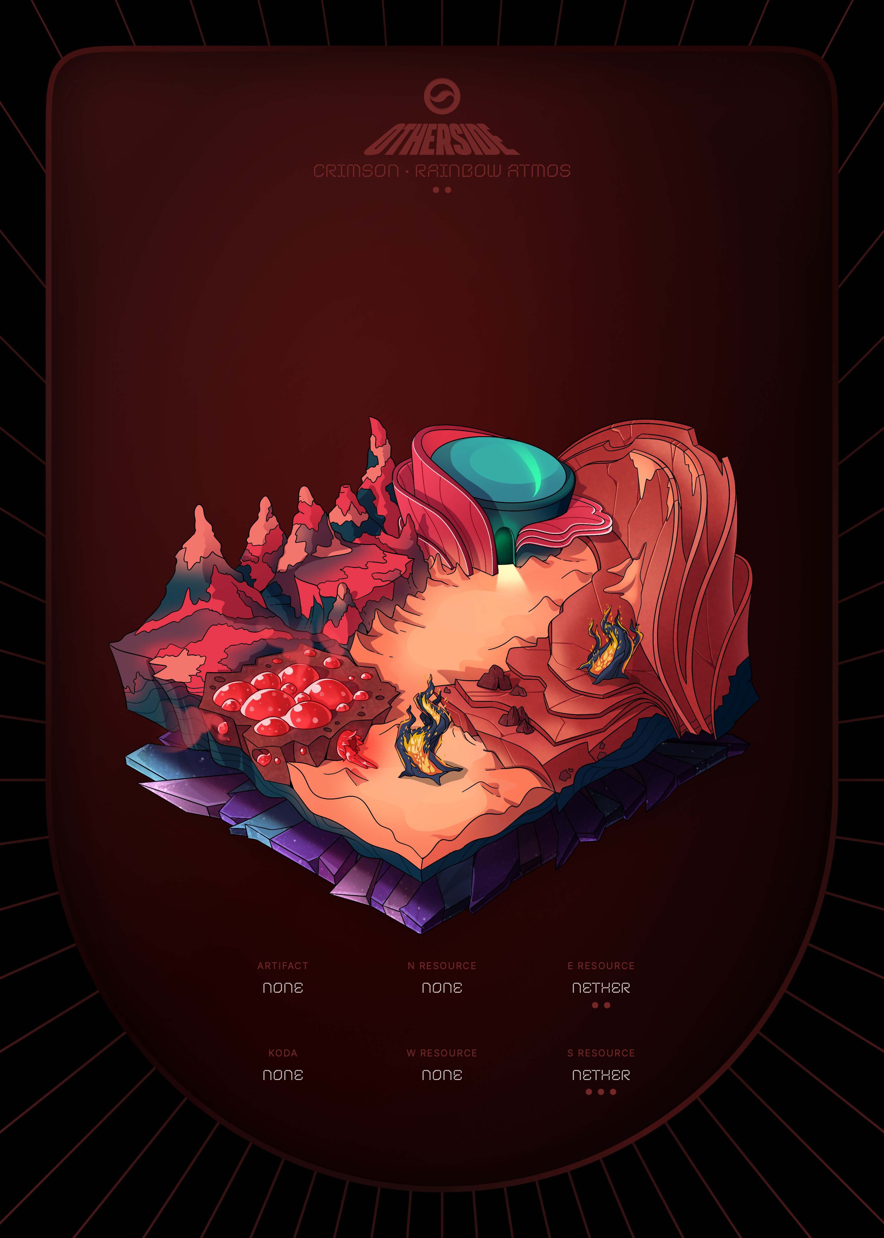 Otherdeed #73384 — Crimson