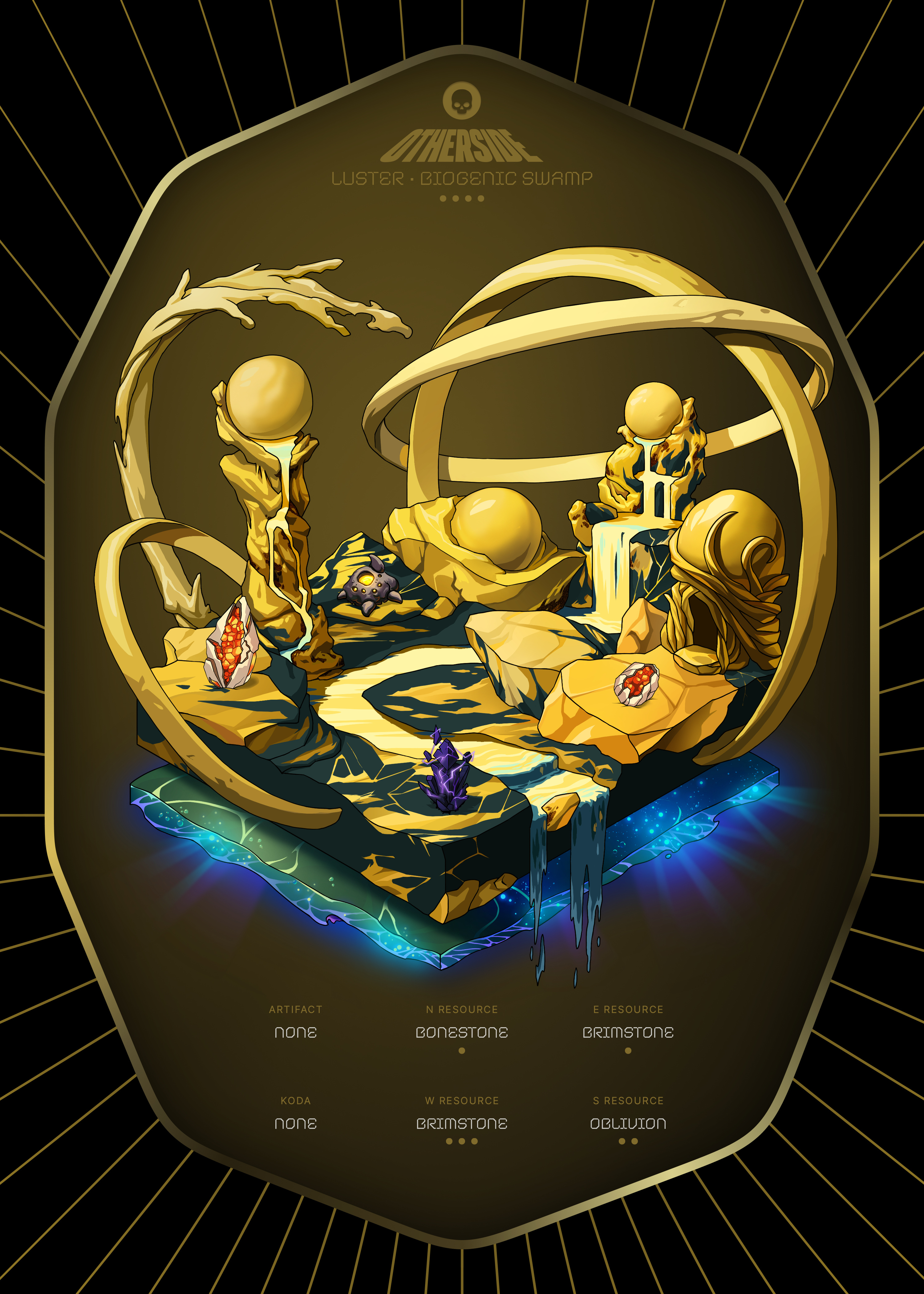 Otherdeed #7163 — Luster