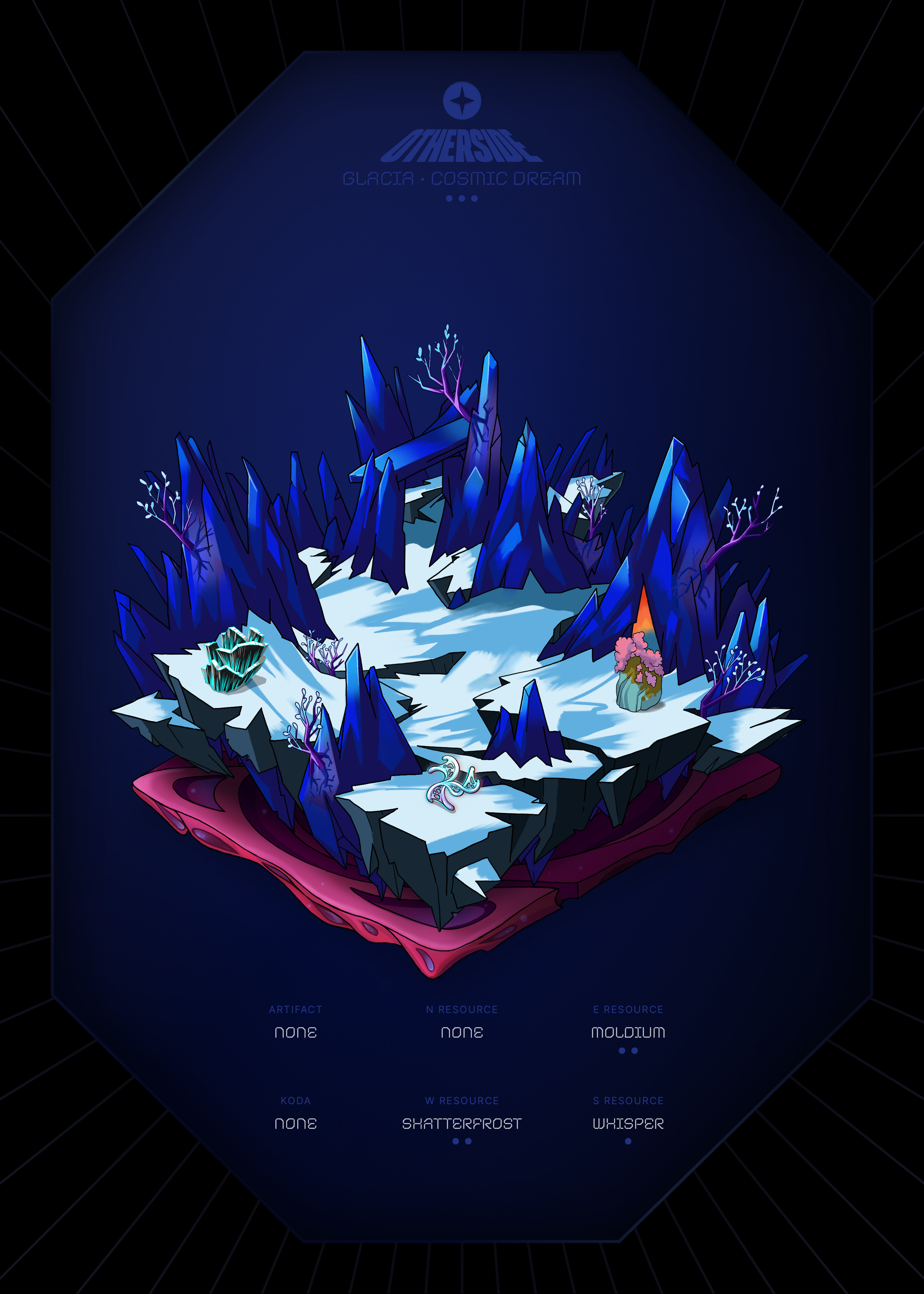 Otherdeed #92605 — Glacia