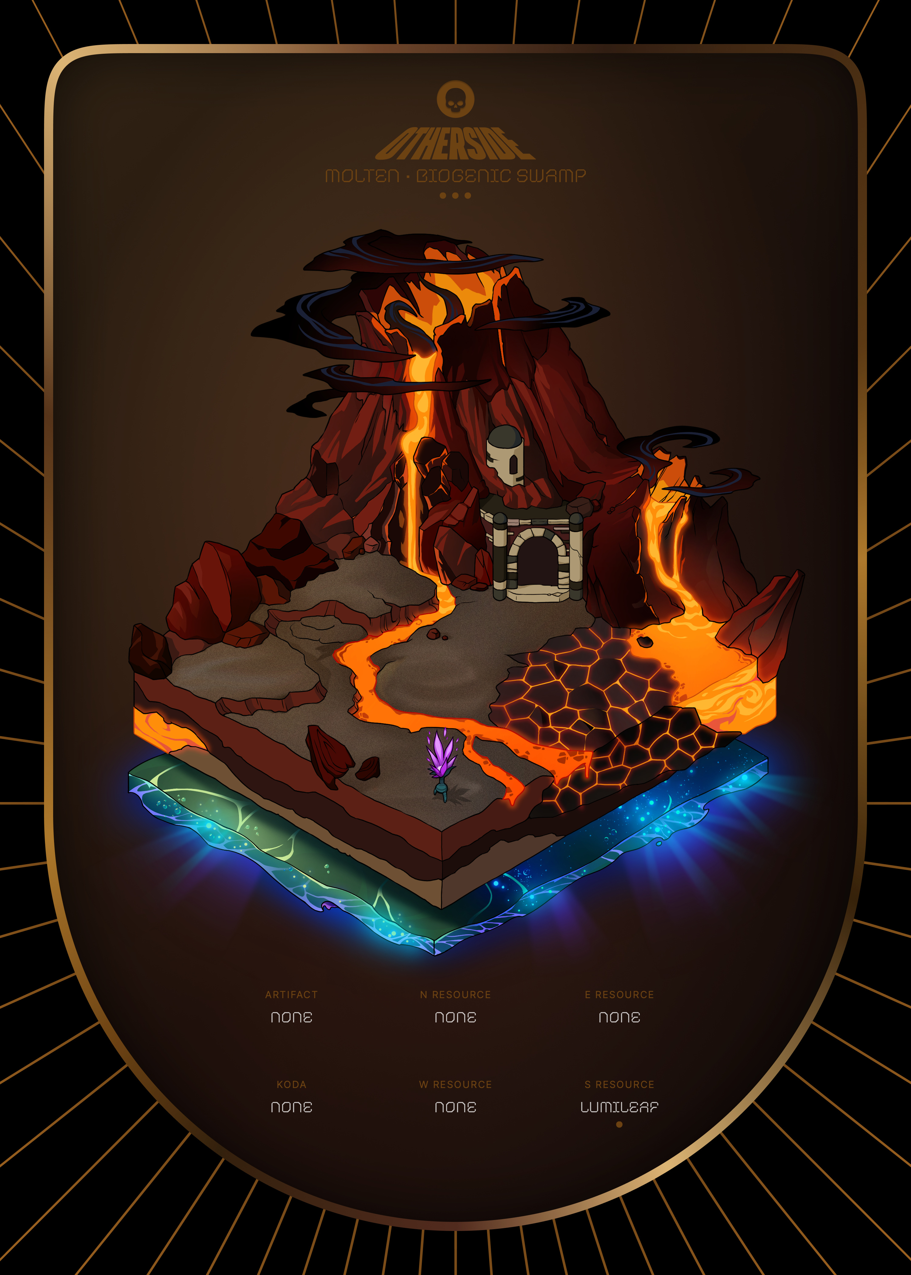 Otherdeed #5733 — Molten