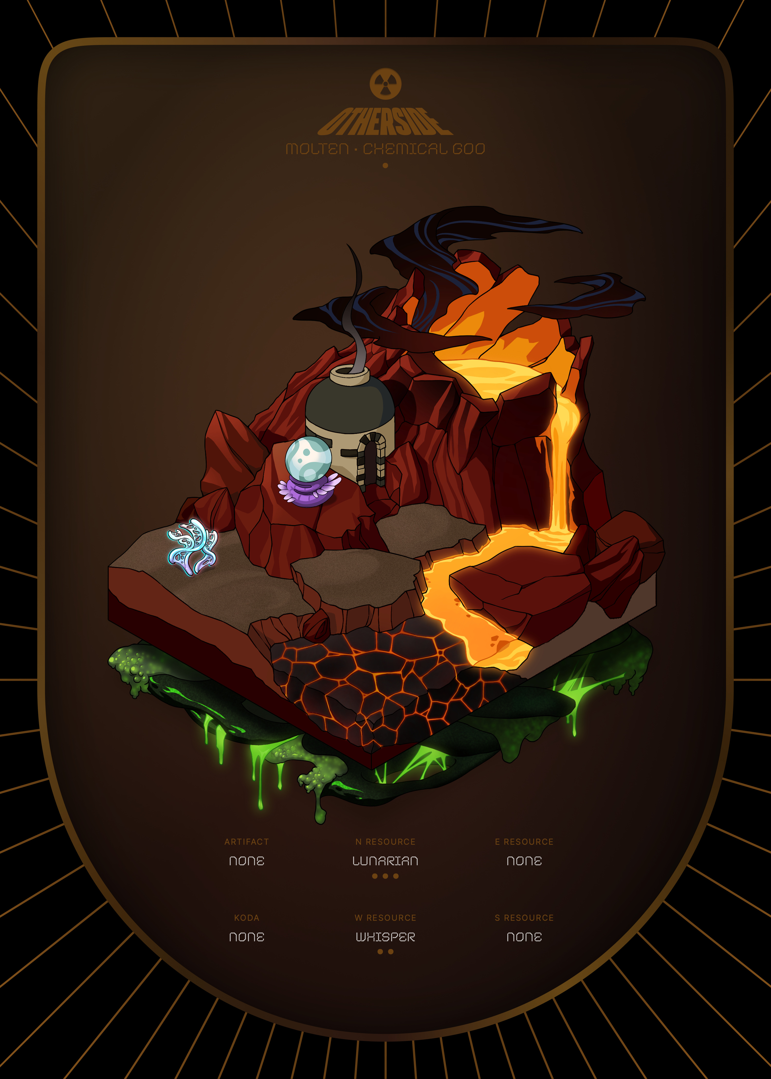 Otherdeed #24940 — Molten
