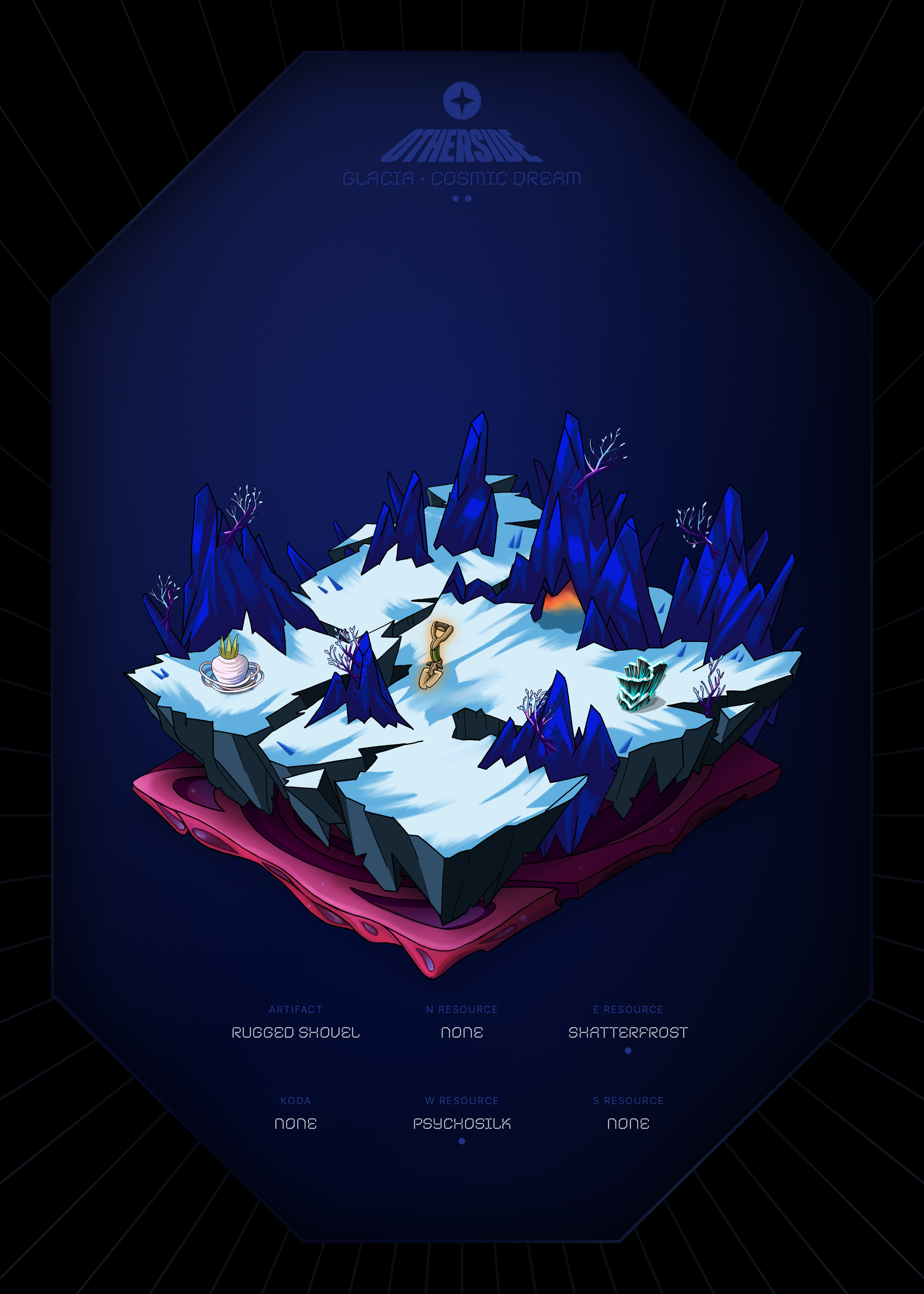 Otherdeed #37423 — Glacia