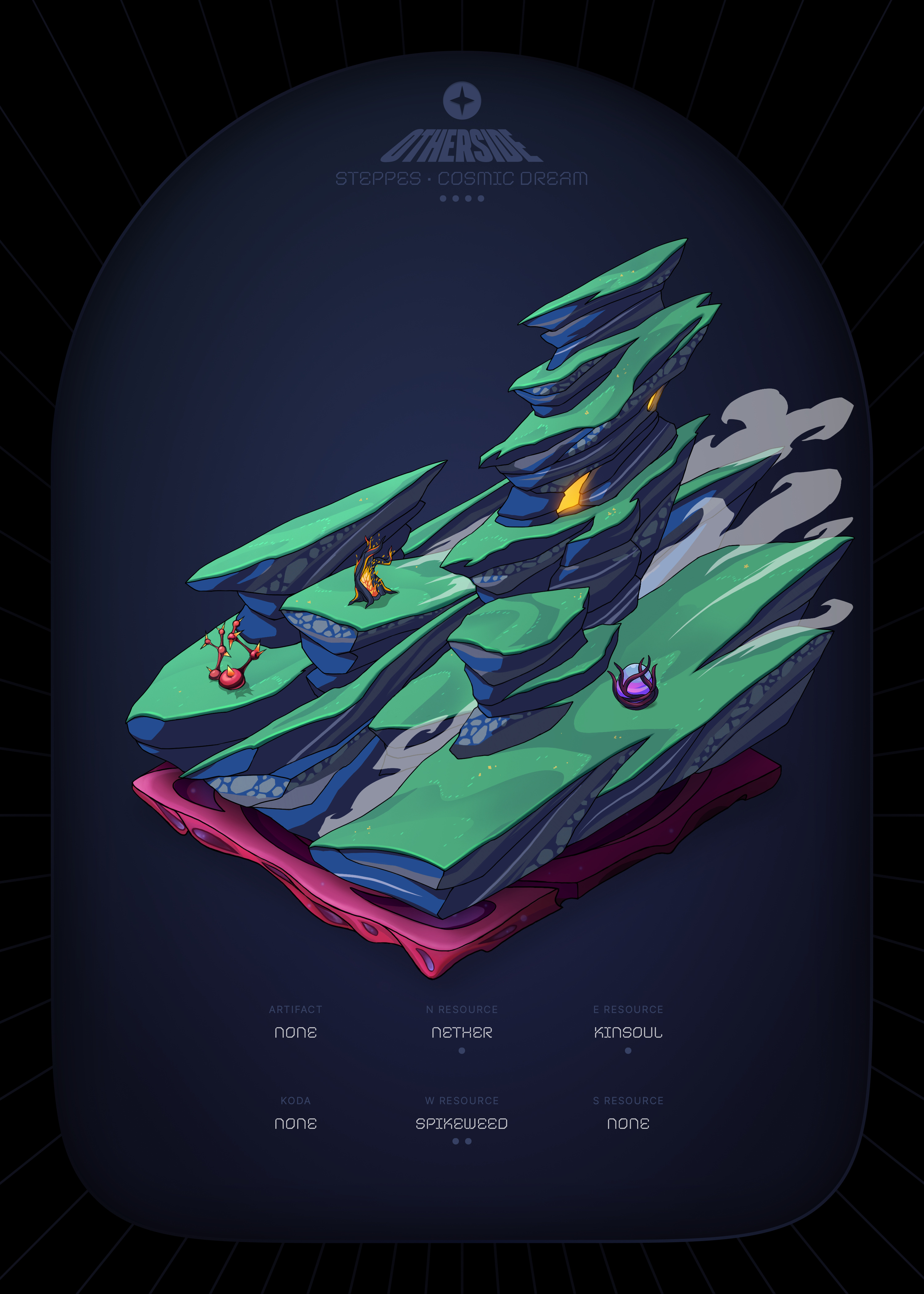Otherdeed #98254 — Steppes