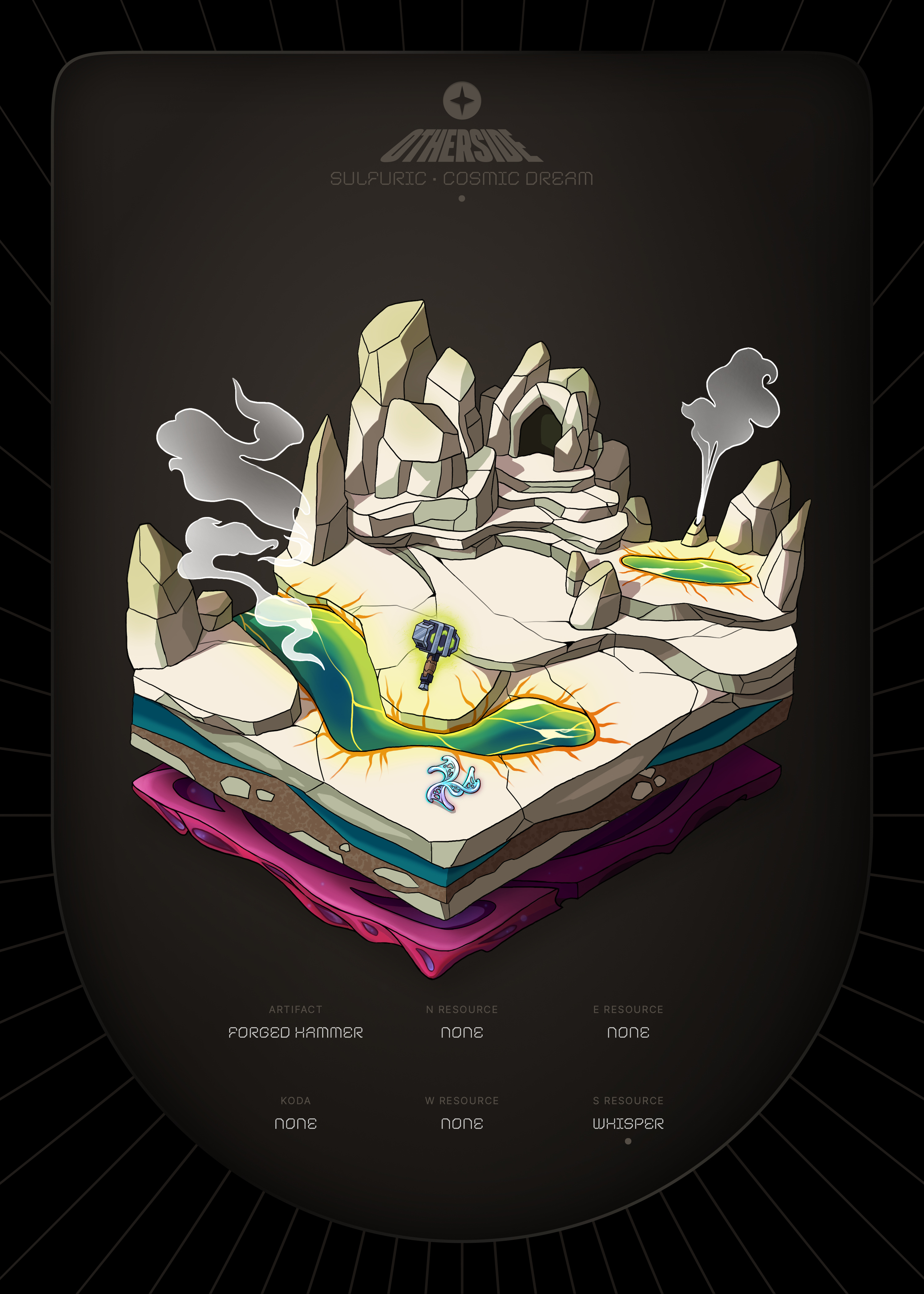 Otherdeed #99243 — Sulfuric