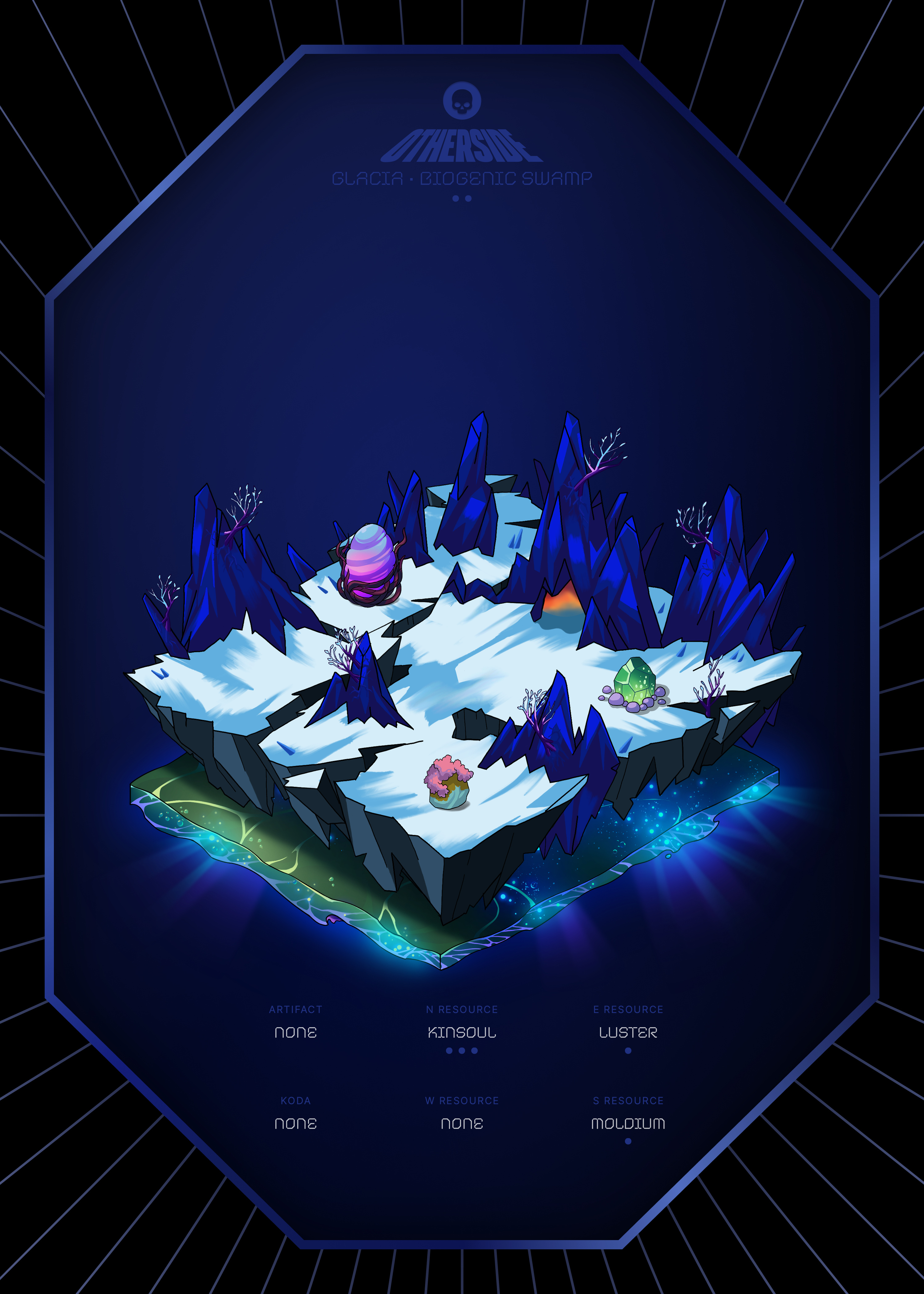Otherdeed #9341 — Glacia