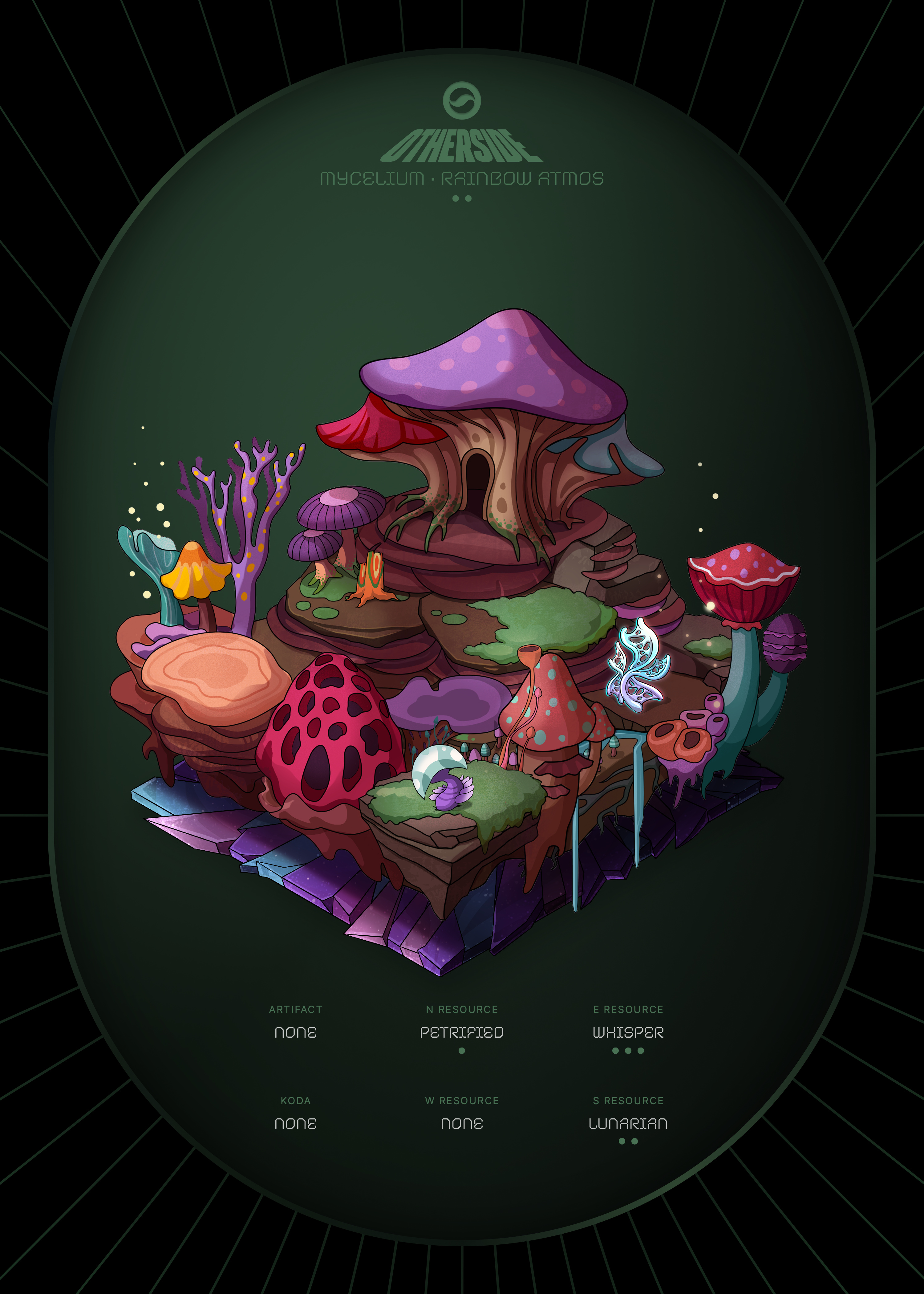 Otherdeed #86493 — Mycelium