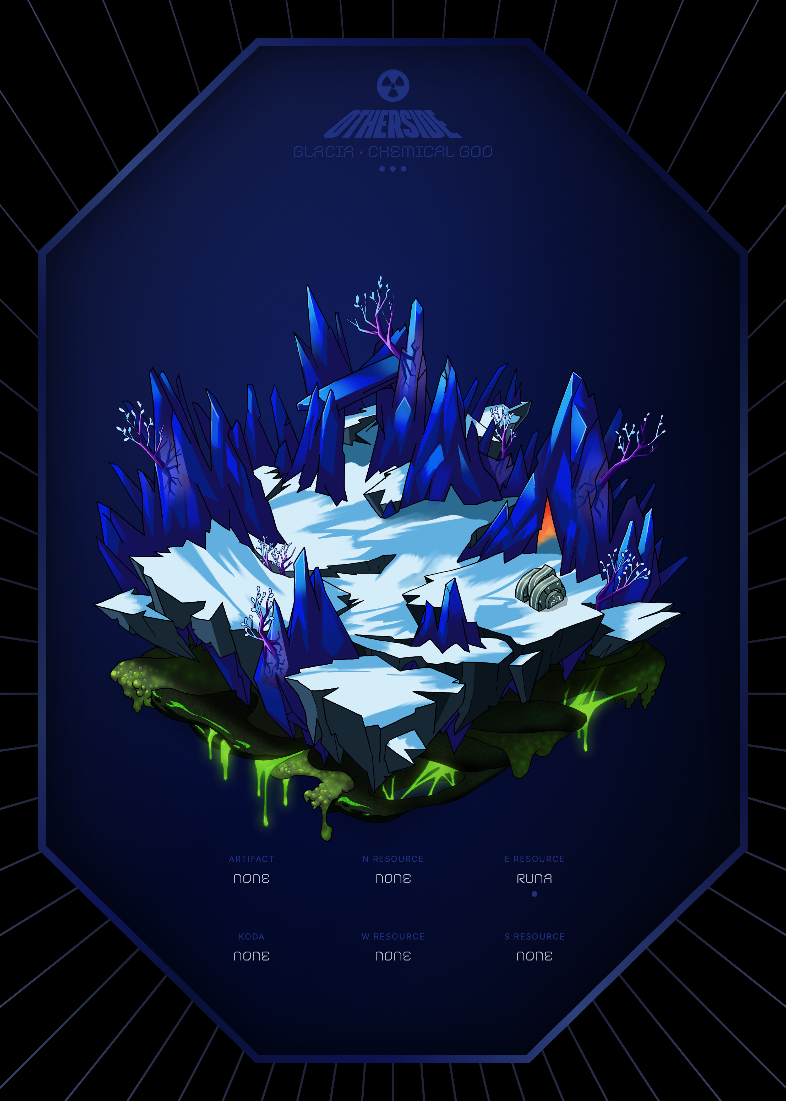 Otherdeed #22788 — Glacia