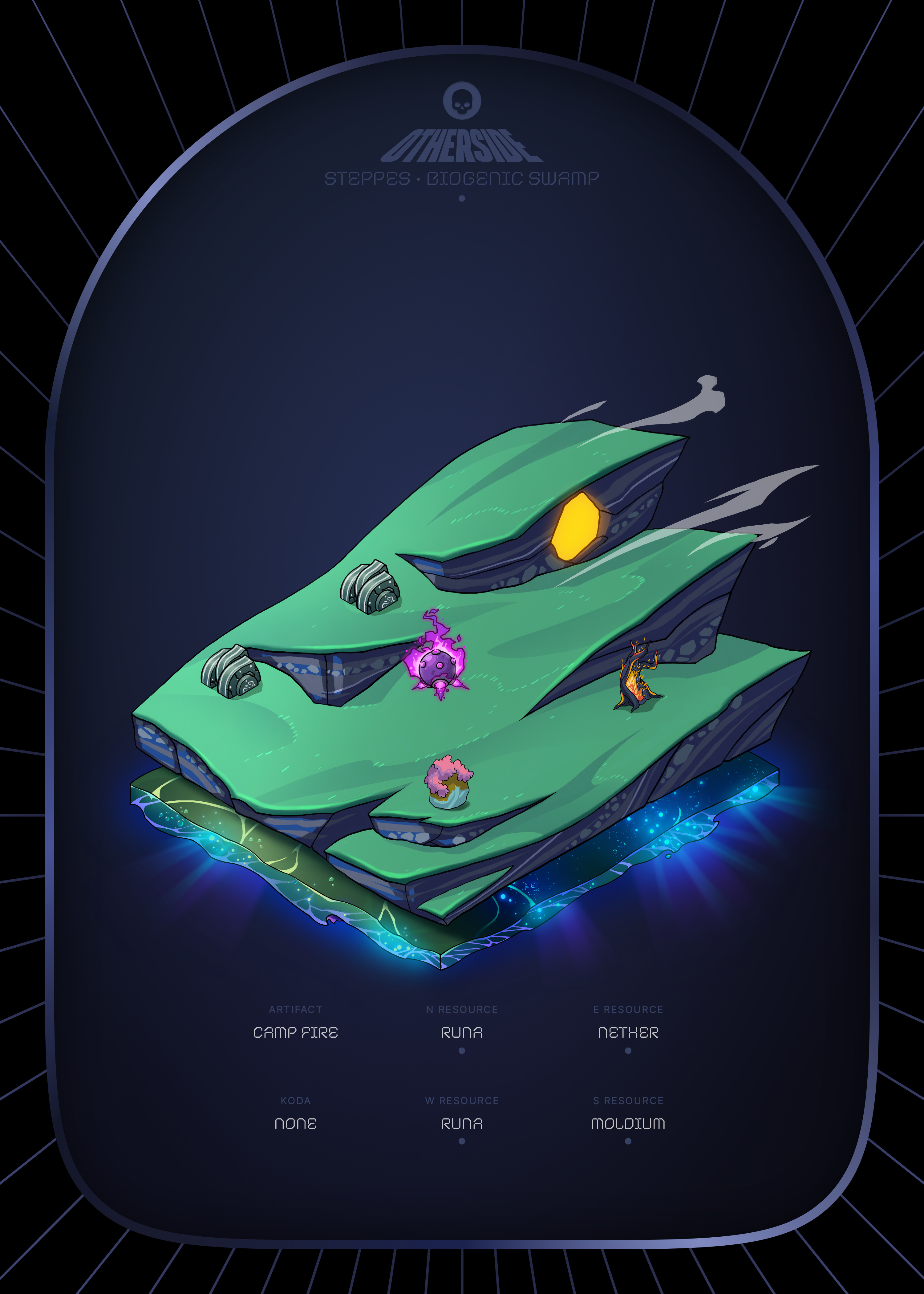 Otherdeed #5996 — Steppes