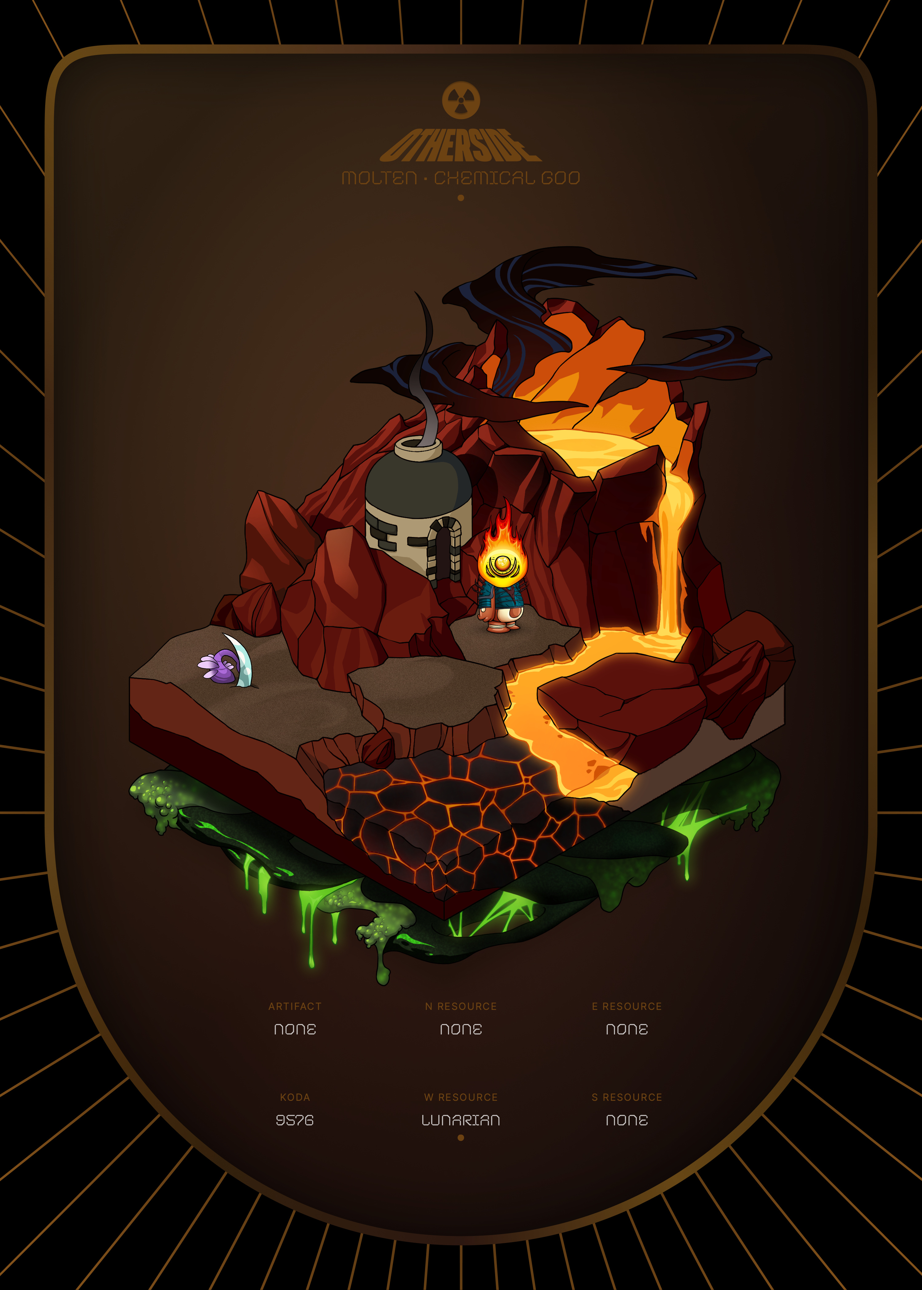 Otherdeed #15657 — Molten