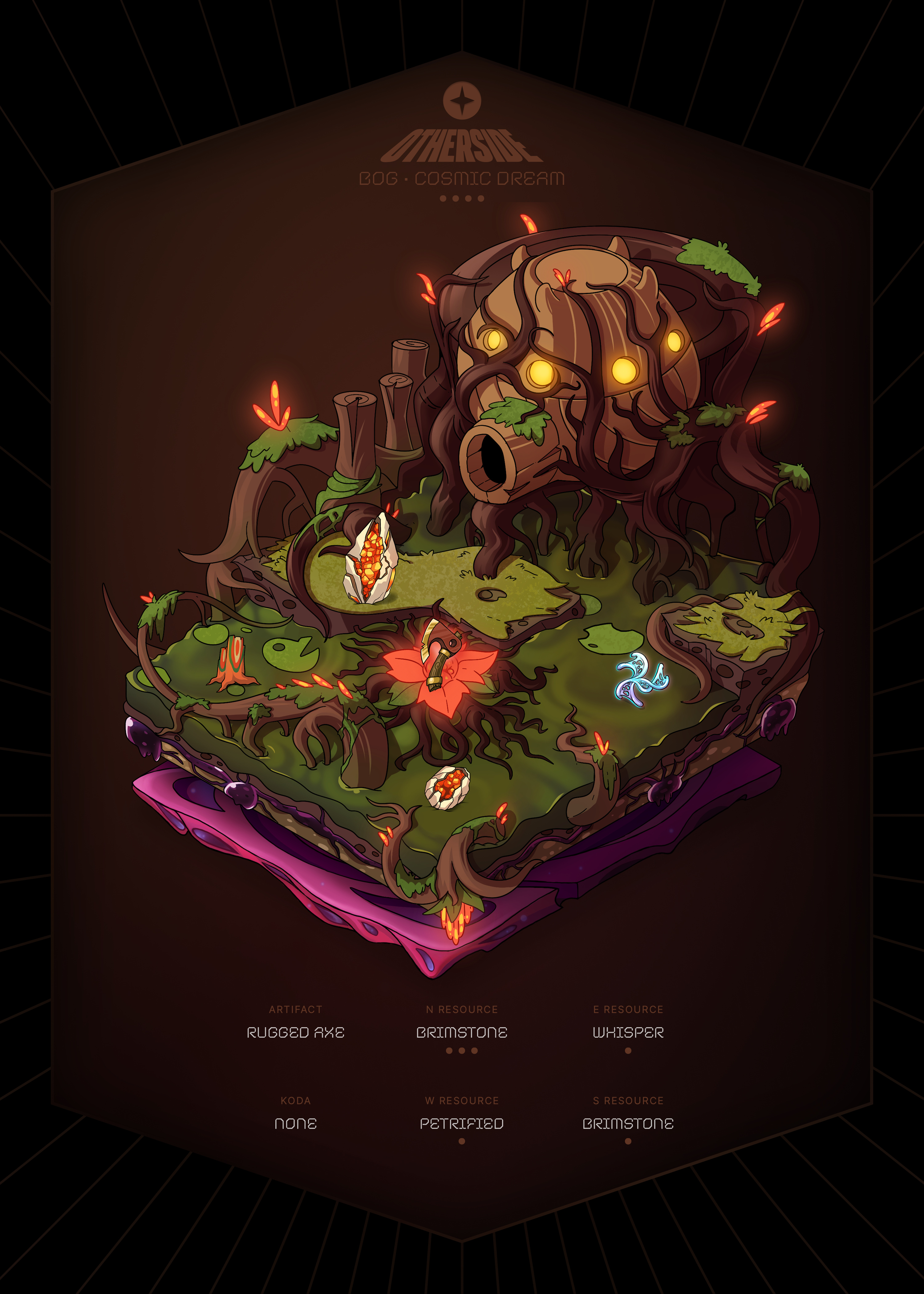 Otherdeed #90185 — Bog