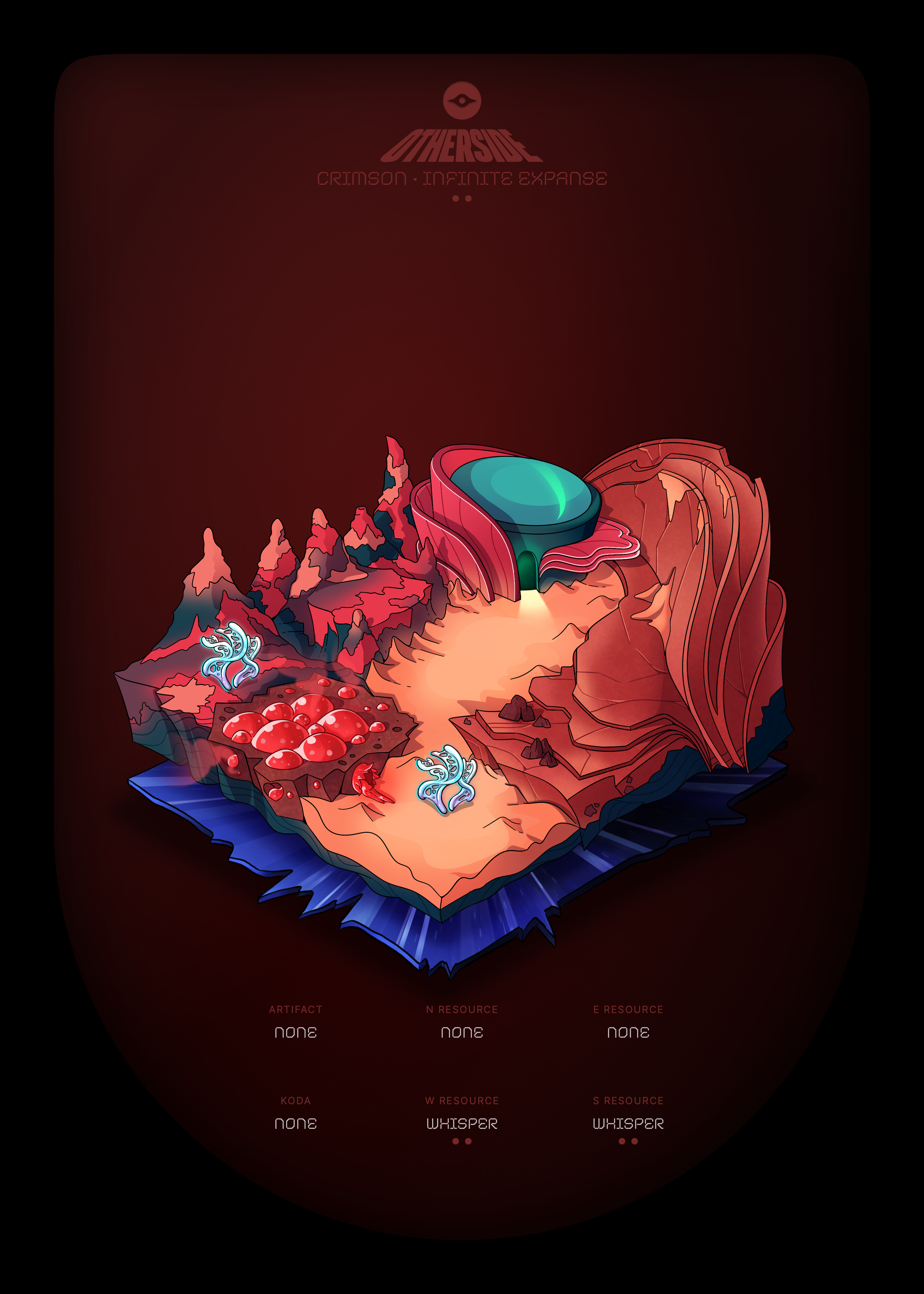 Otherdeed #41559 — Crimson