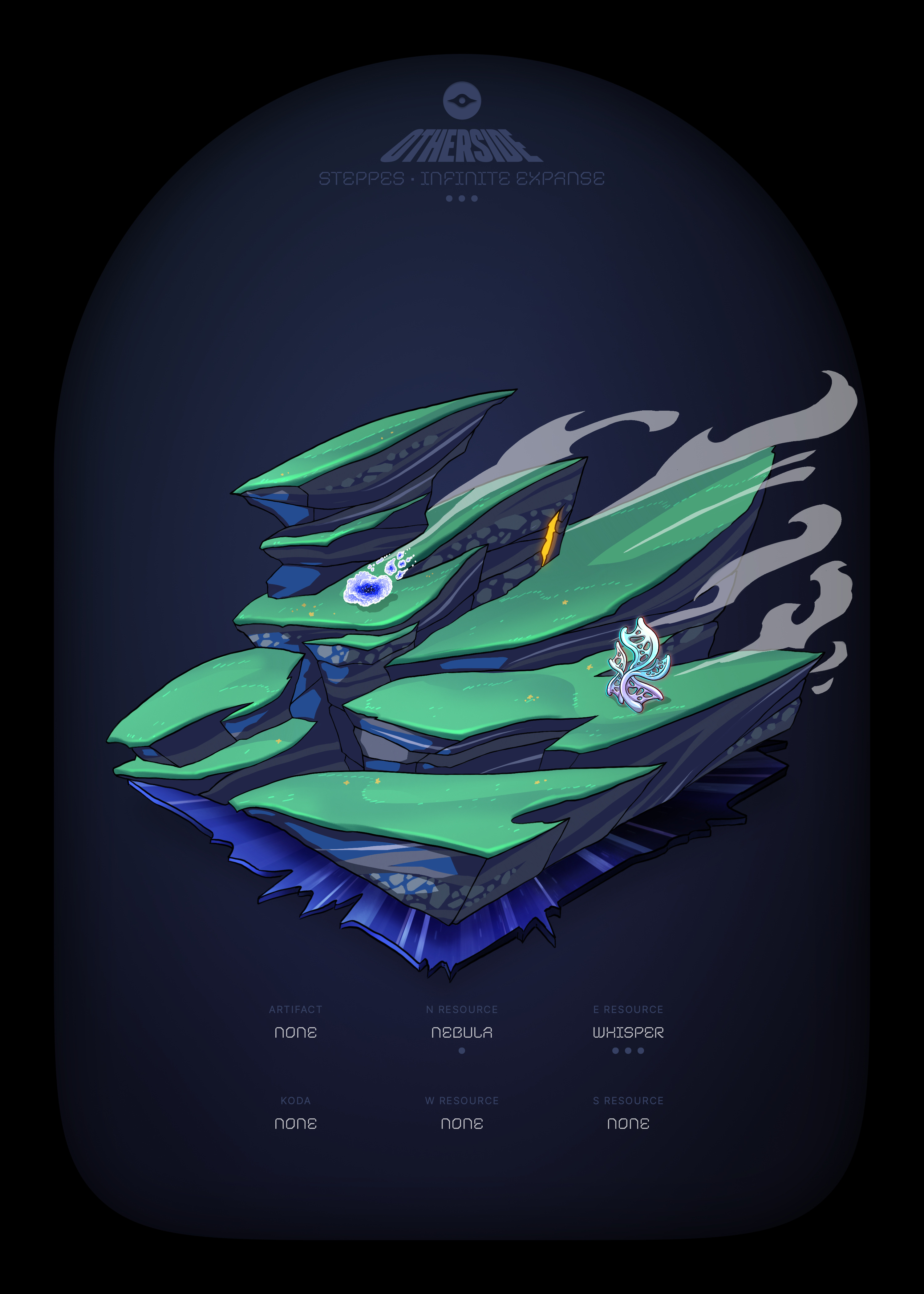 Otherdeed #40608 — Steppes