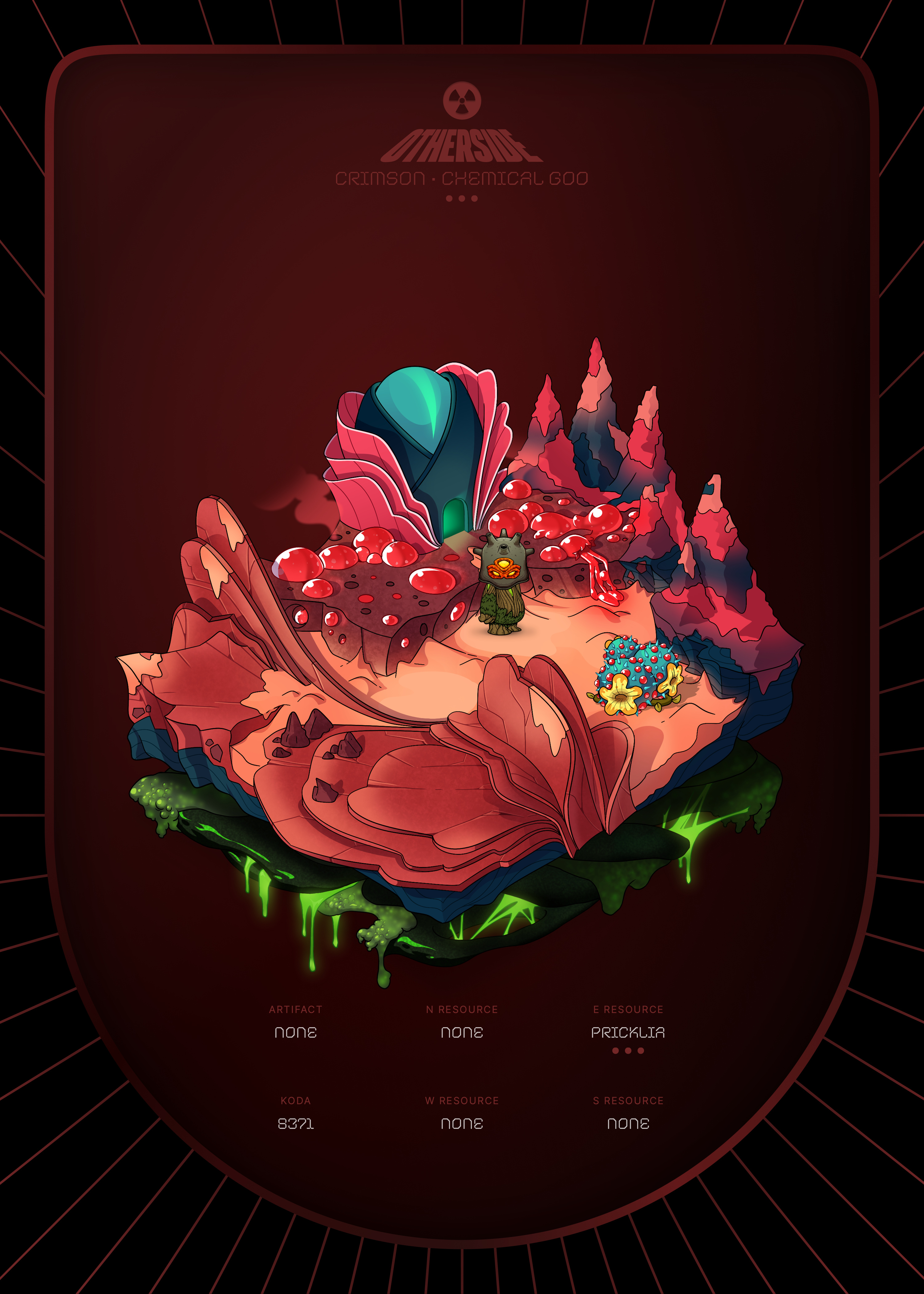 Otherdeed #23312 — Crimson
