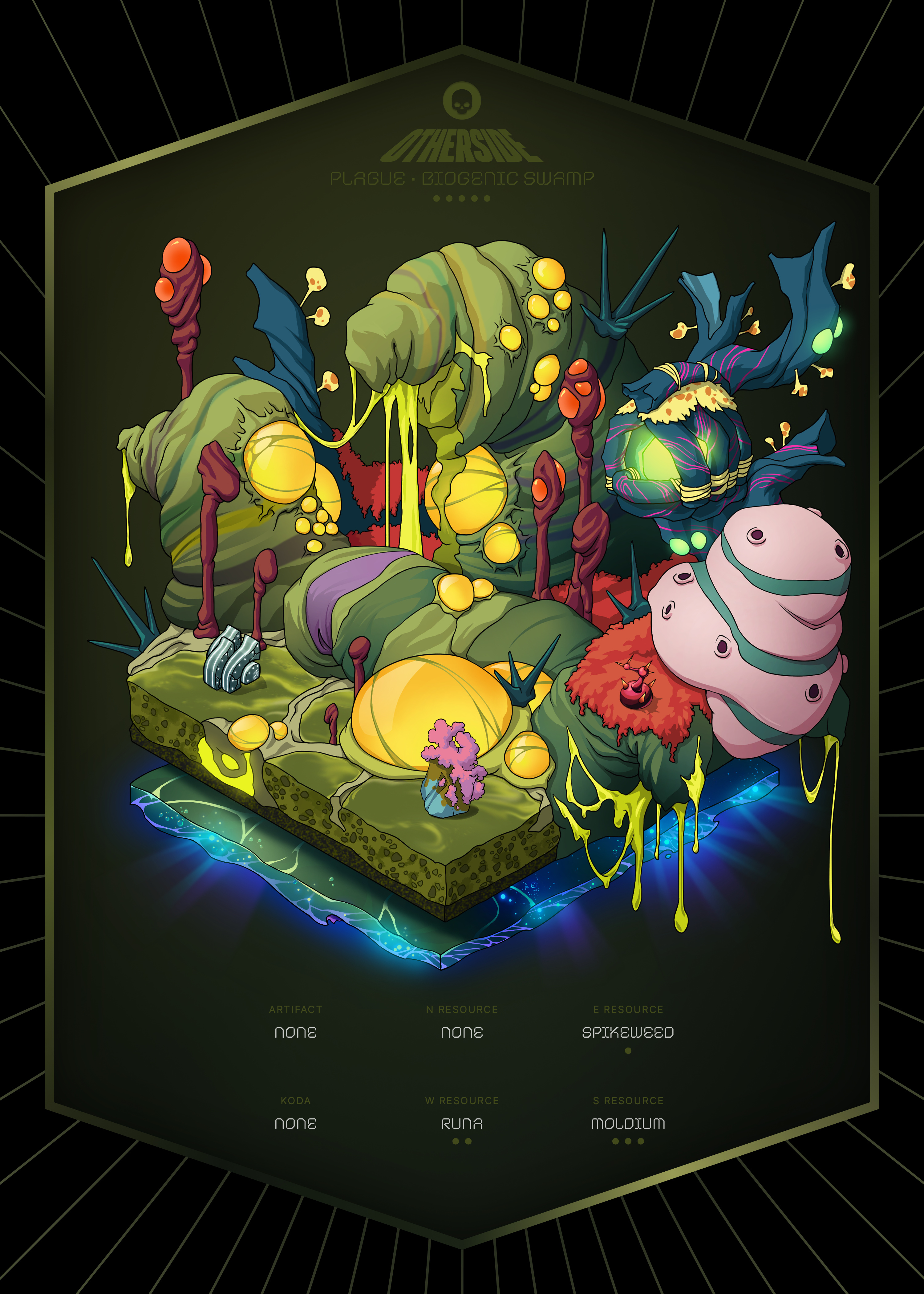 Otherdeed #8672 — Plague