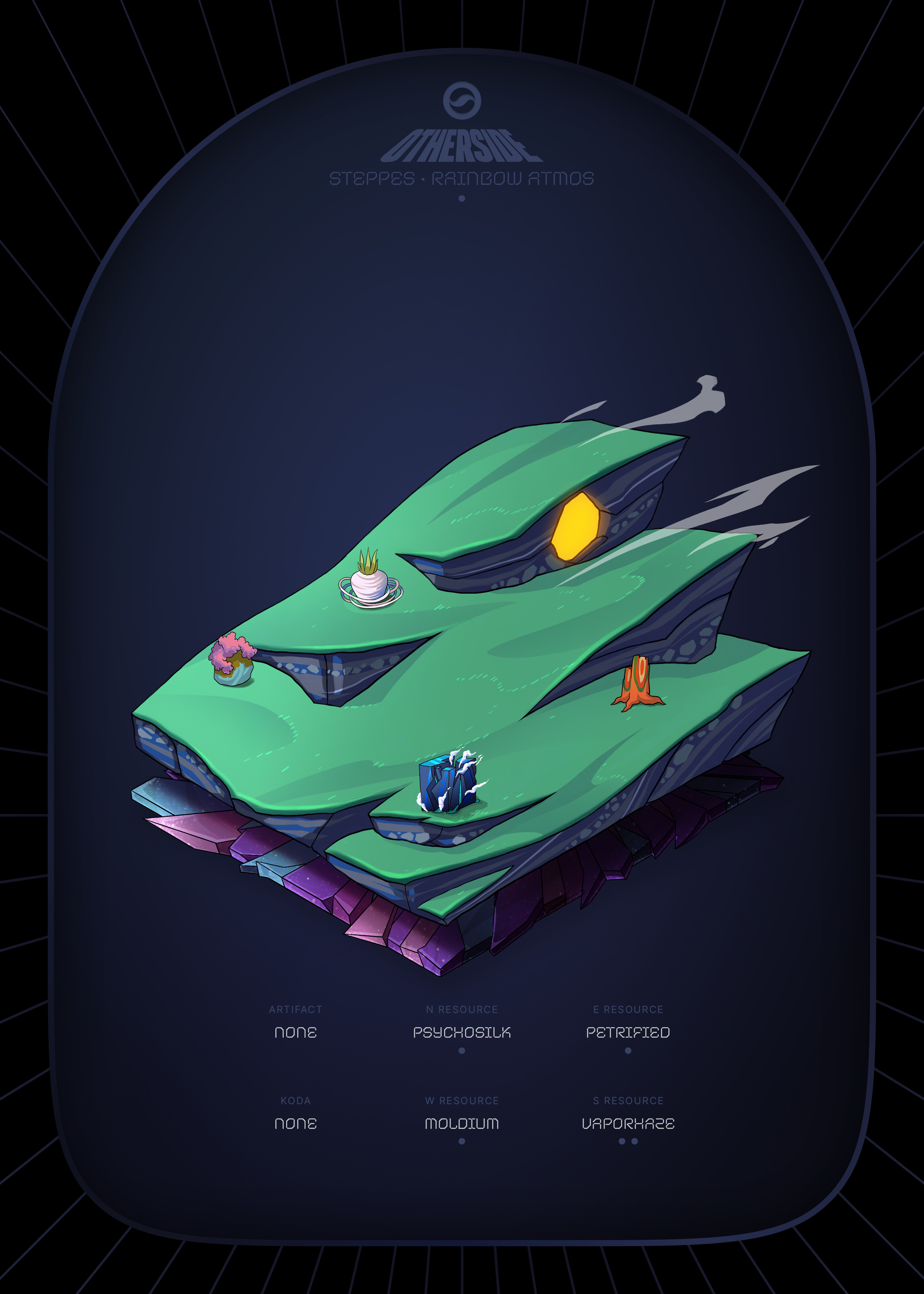 Otherdeed #72880 — Steppes