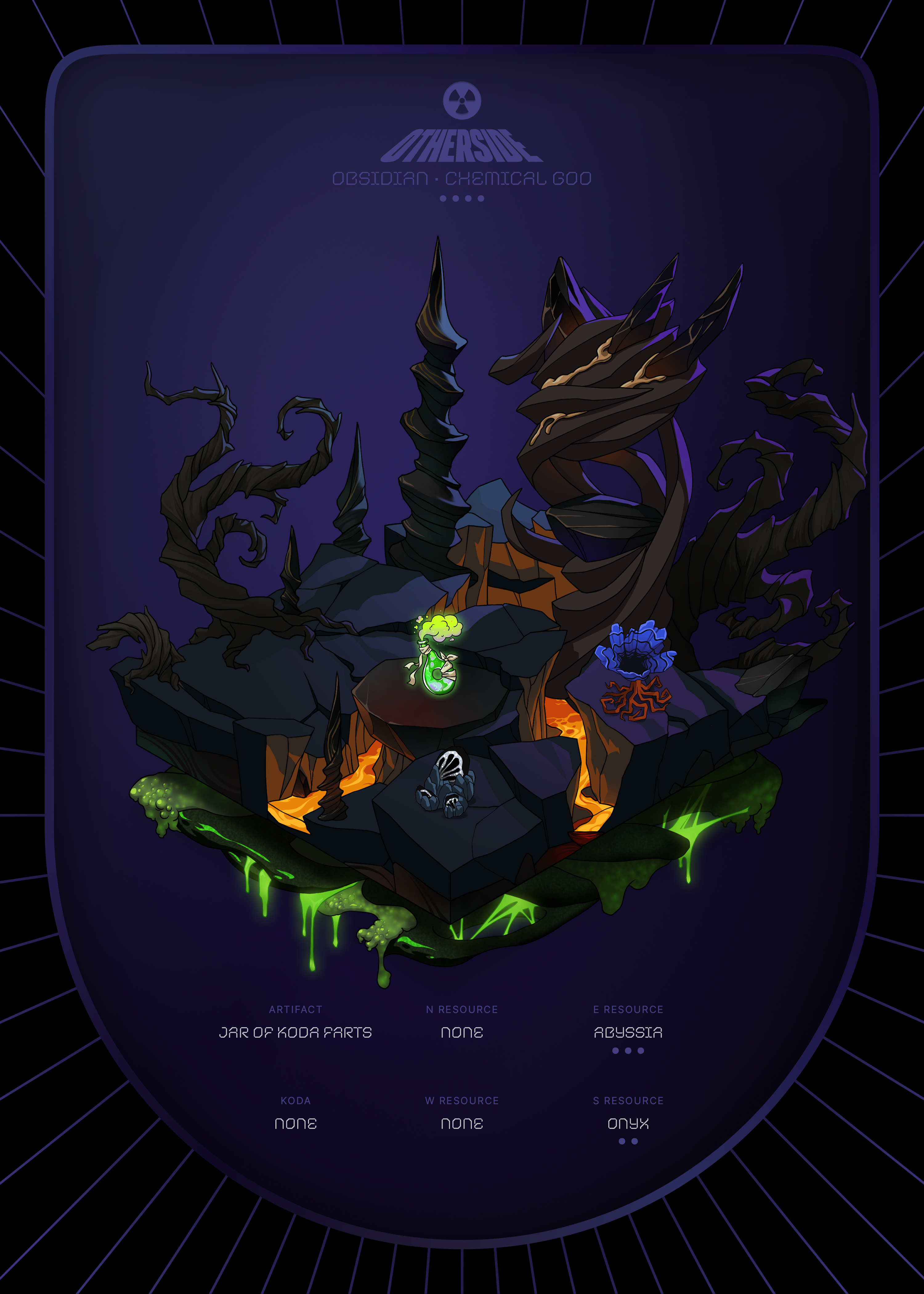 Otherdeed #23159 — Obsidian