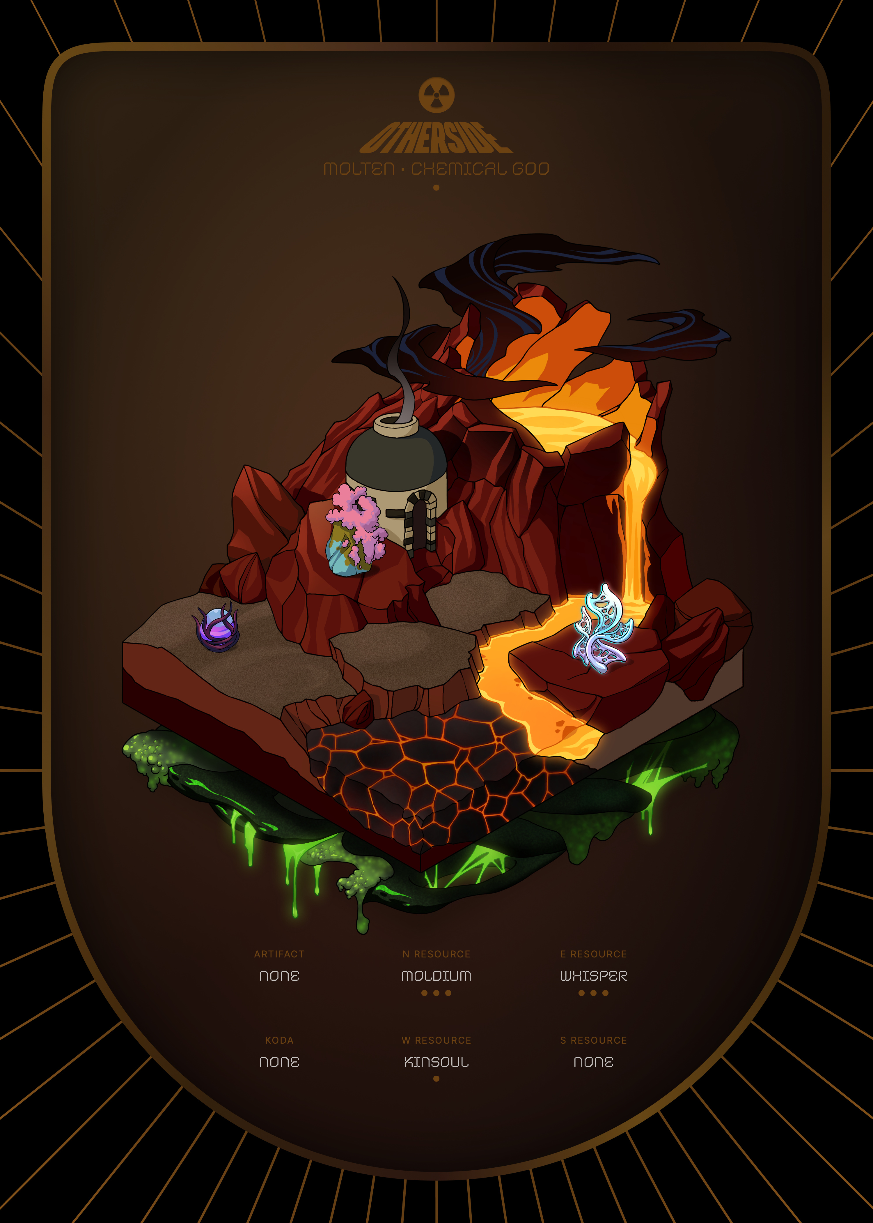 Otherdeed #20186 — Molten