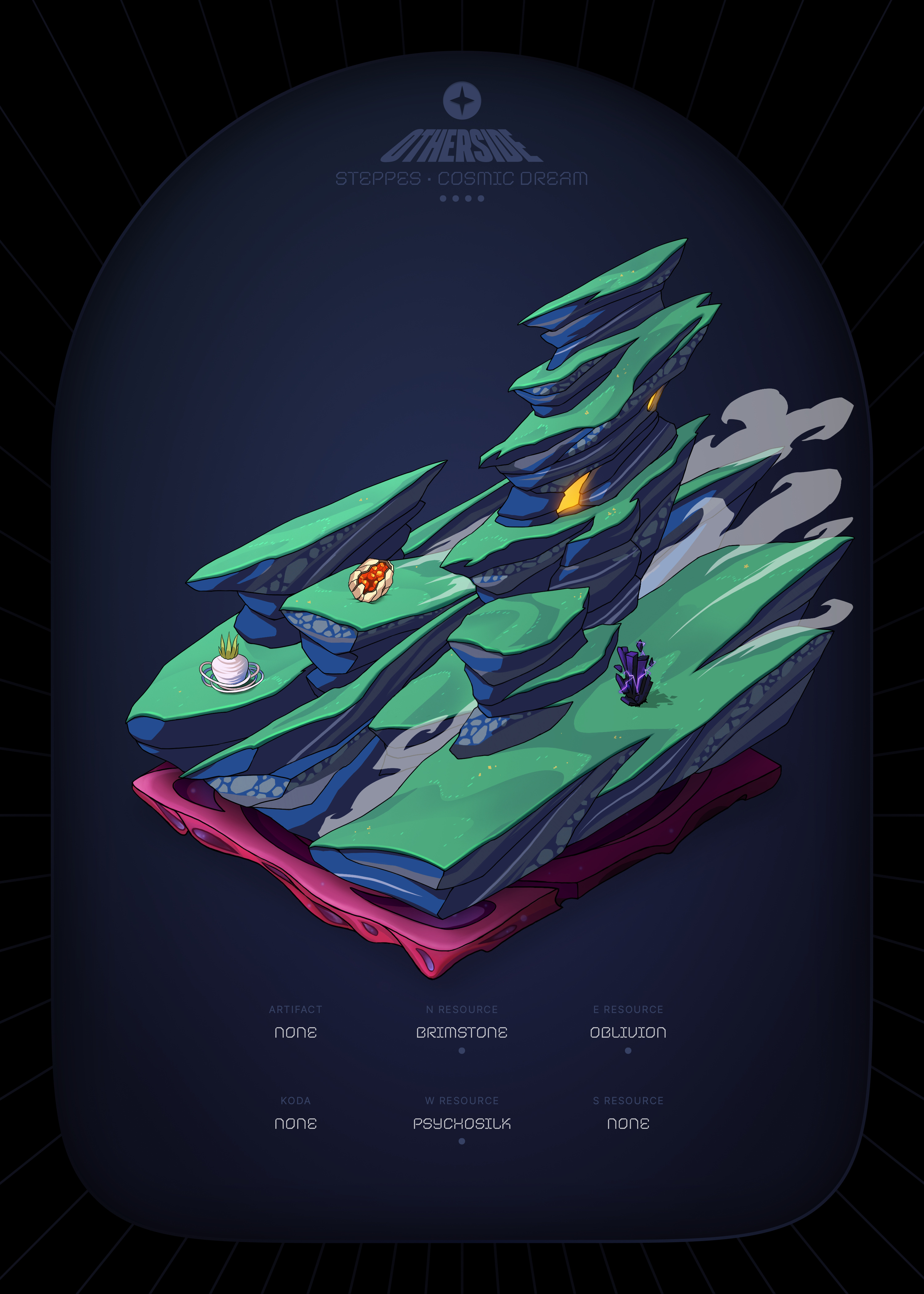 Otherdeed #30611 — Steppes
