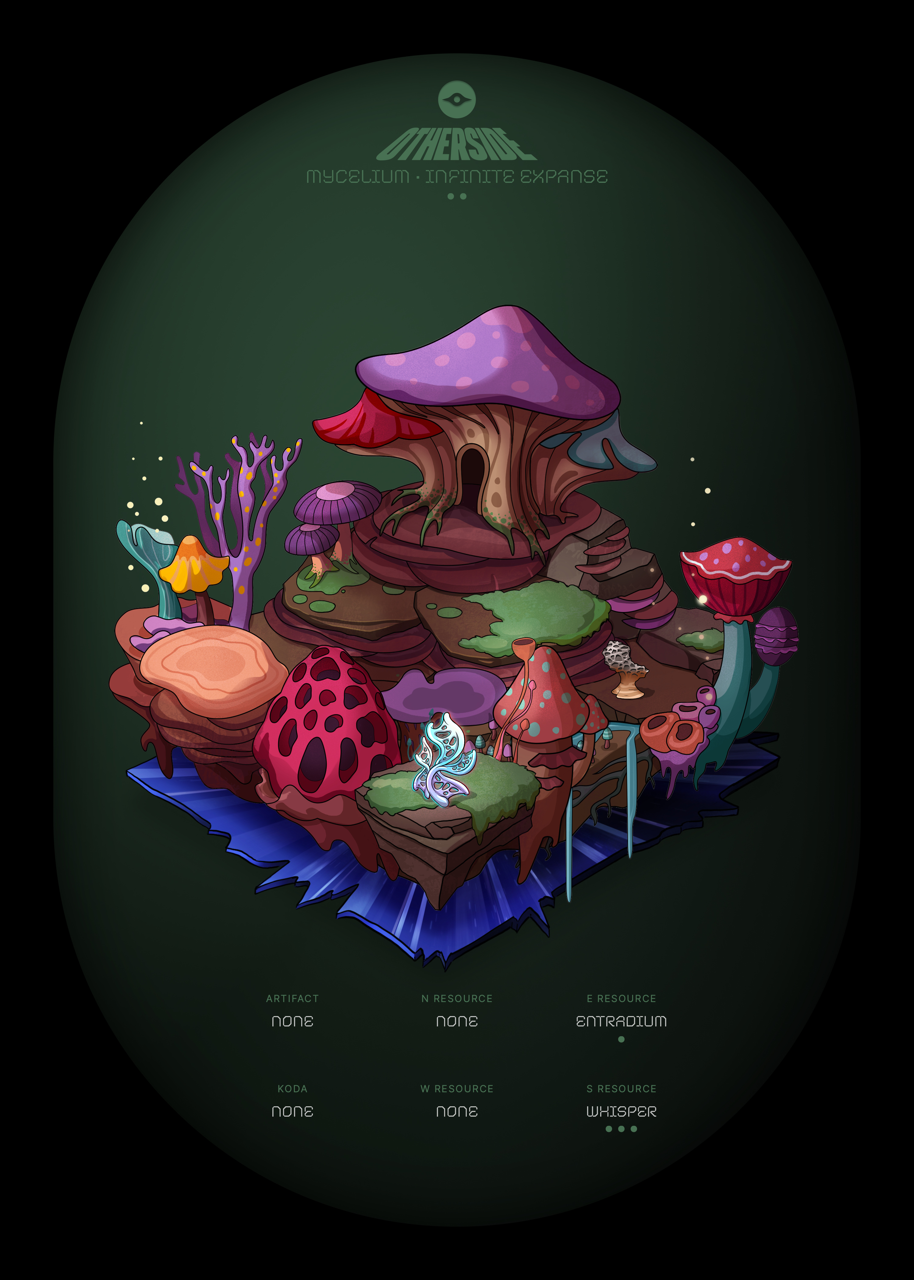 Otherdeed #61018 — Mycelium