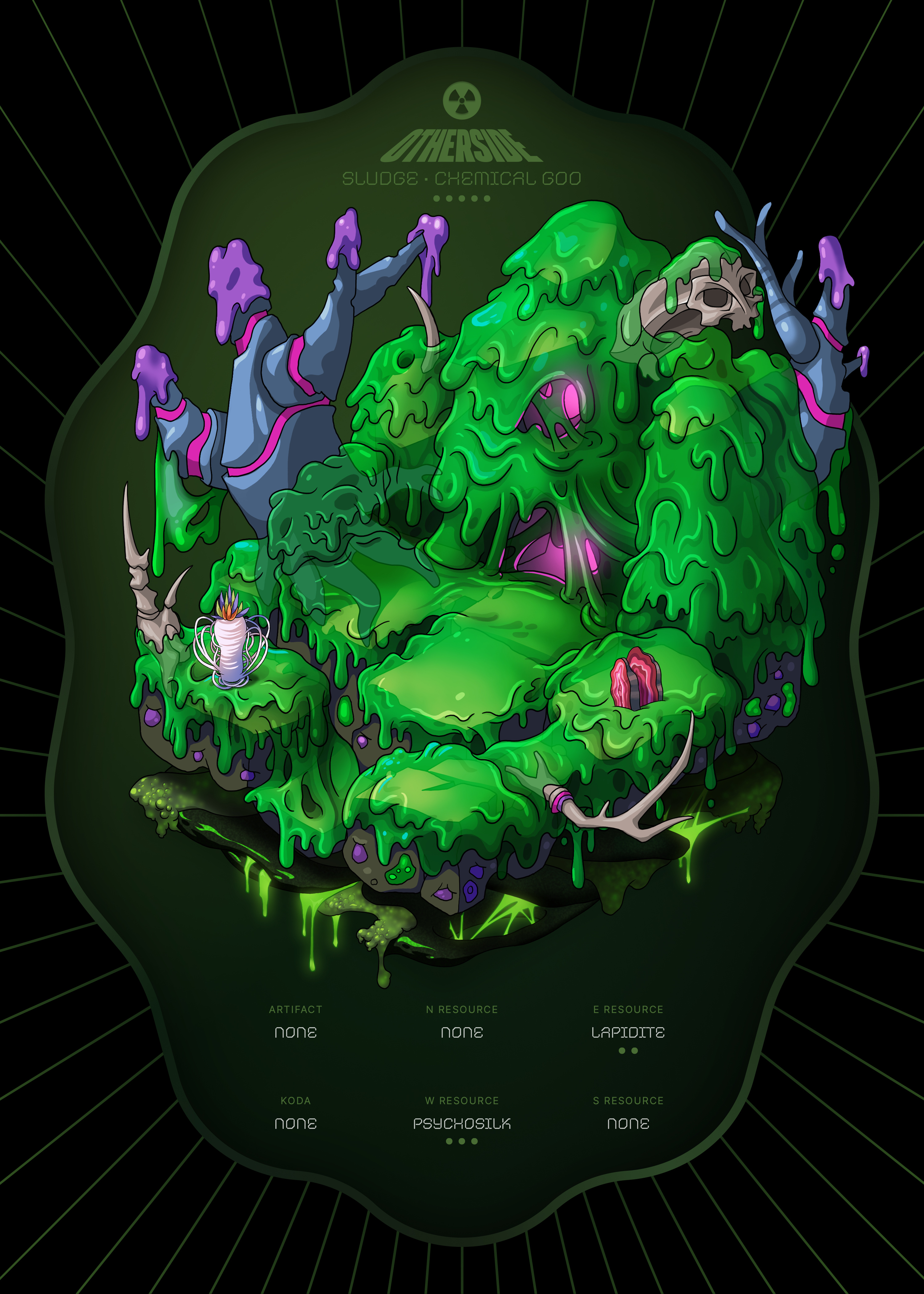 Otherdeed #24460 — Sludge