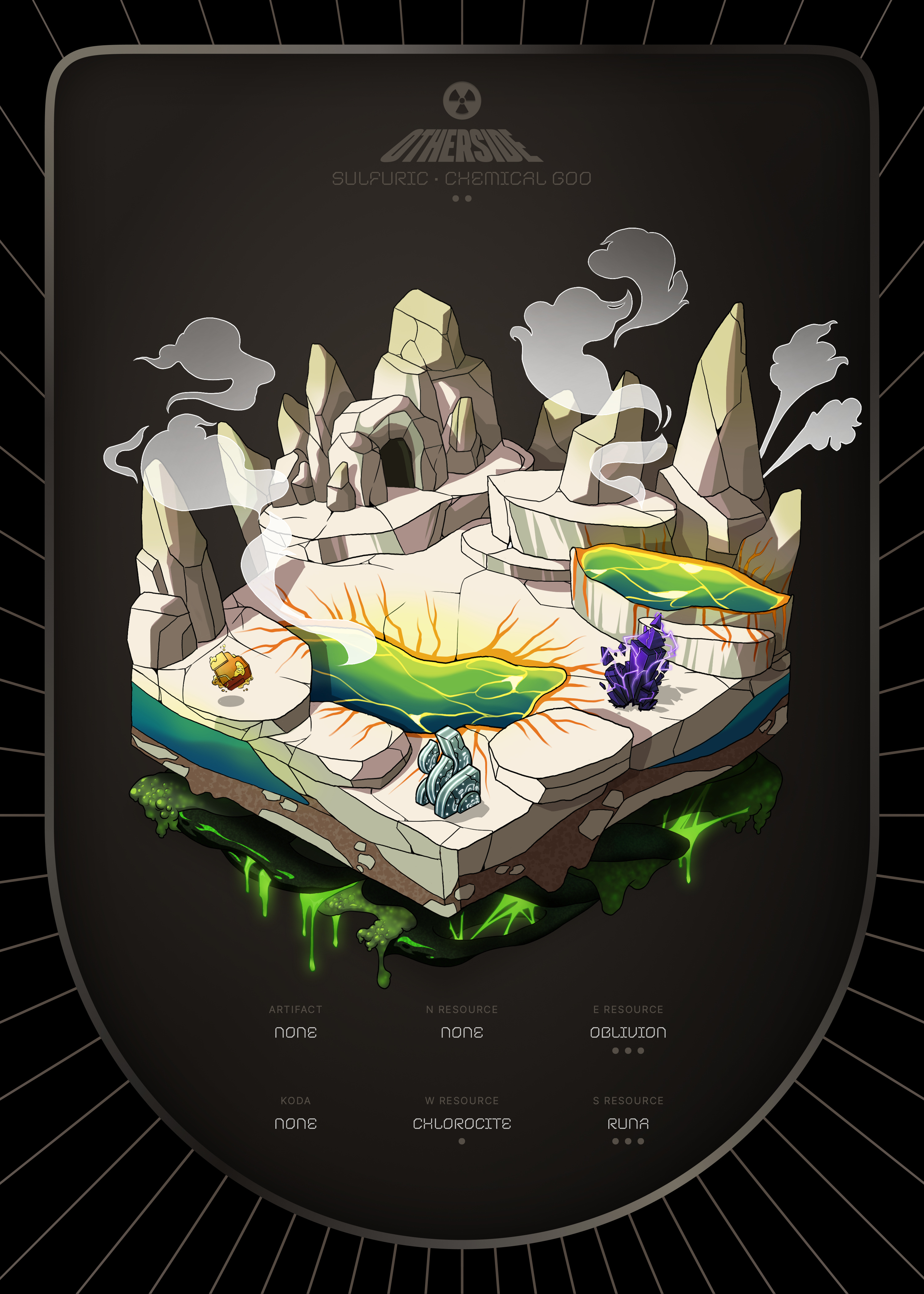 Otherdeed #18438 — Sulfuric