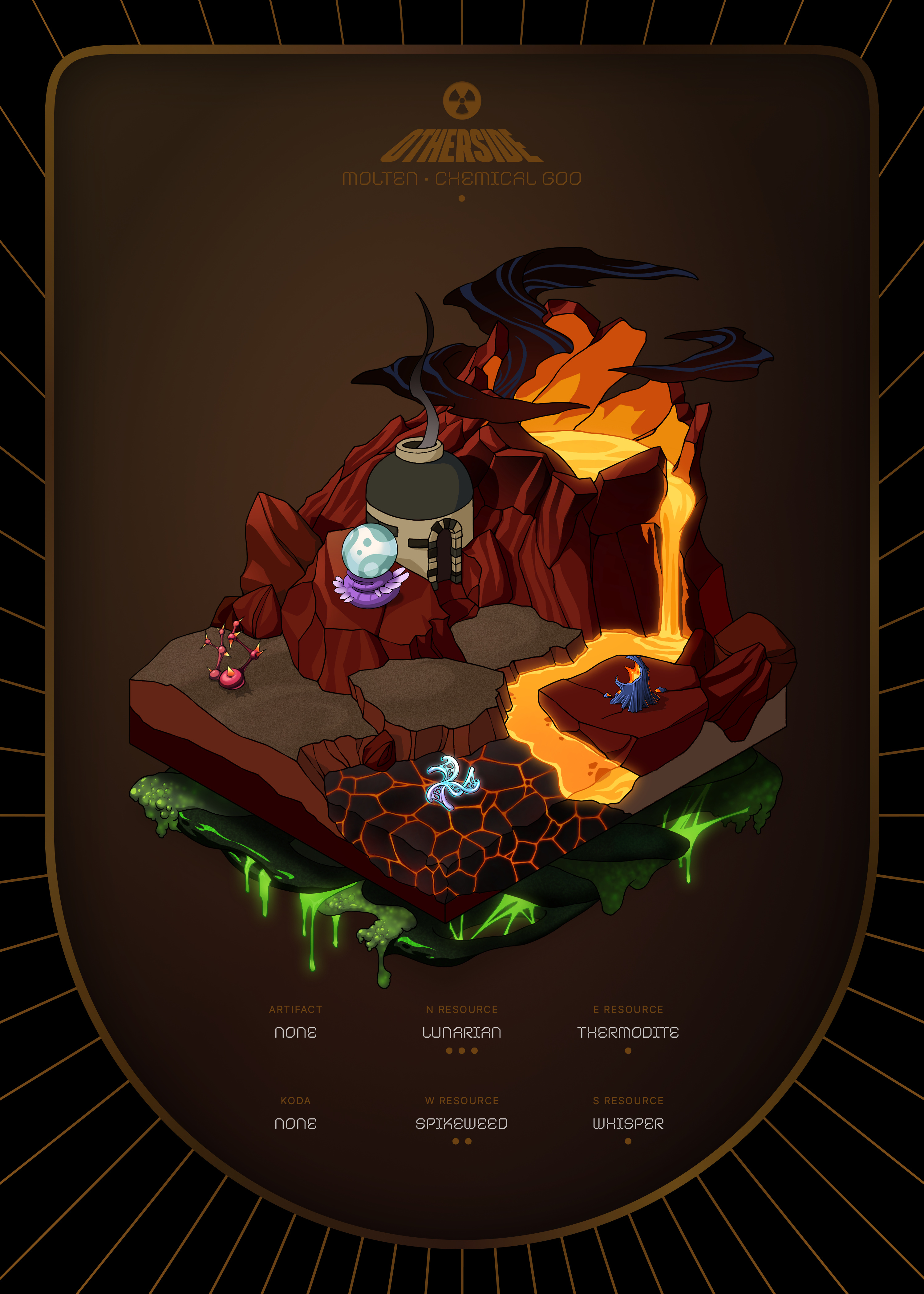 Otherdeed #17536 — Molten