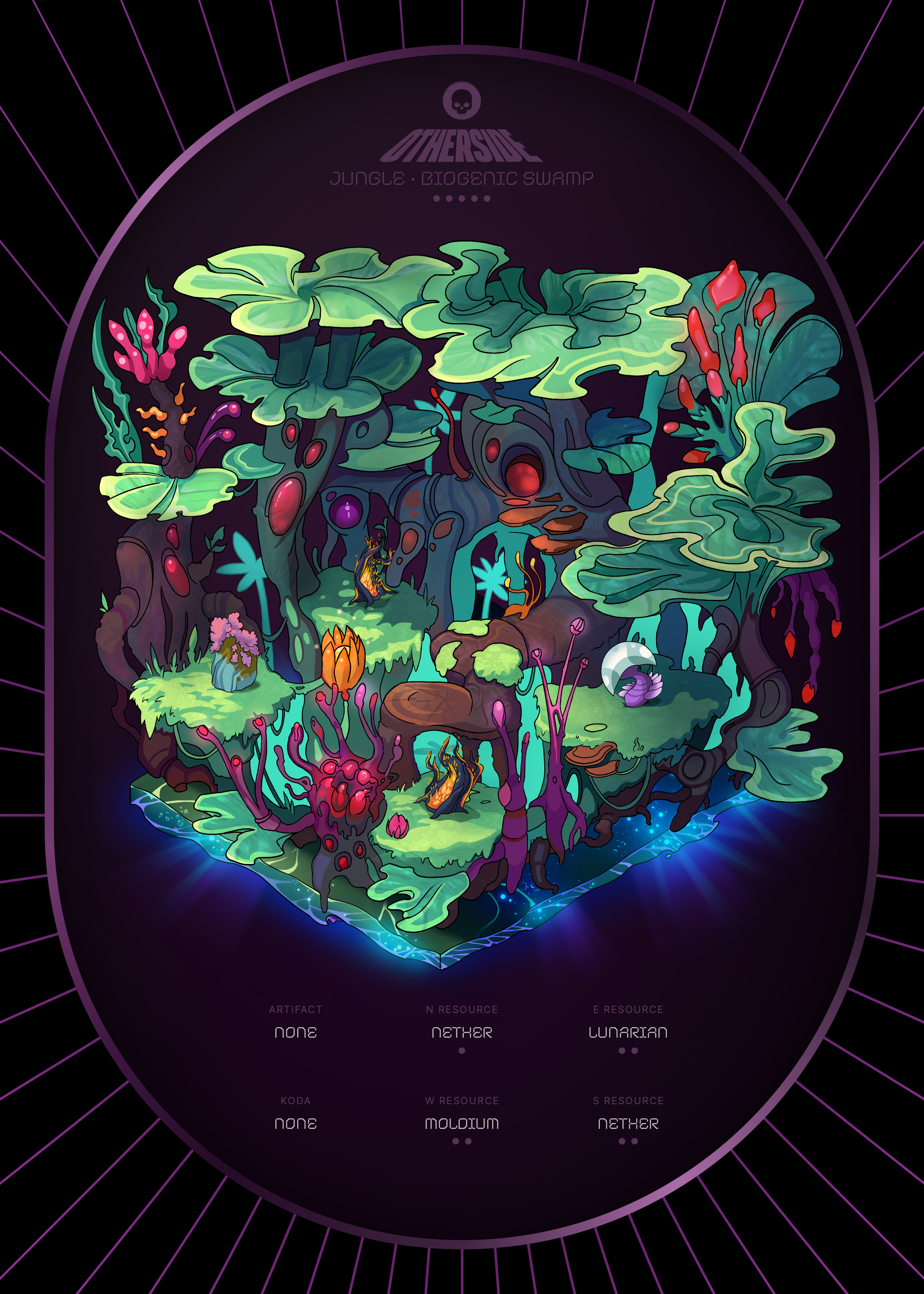 Otherdeed #5496 — Jungle